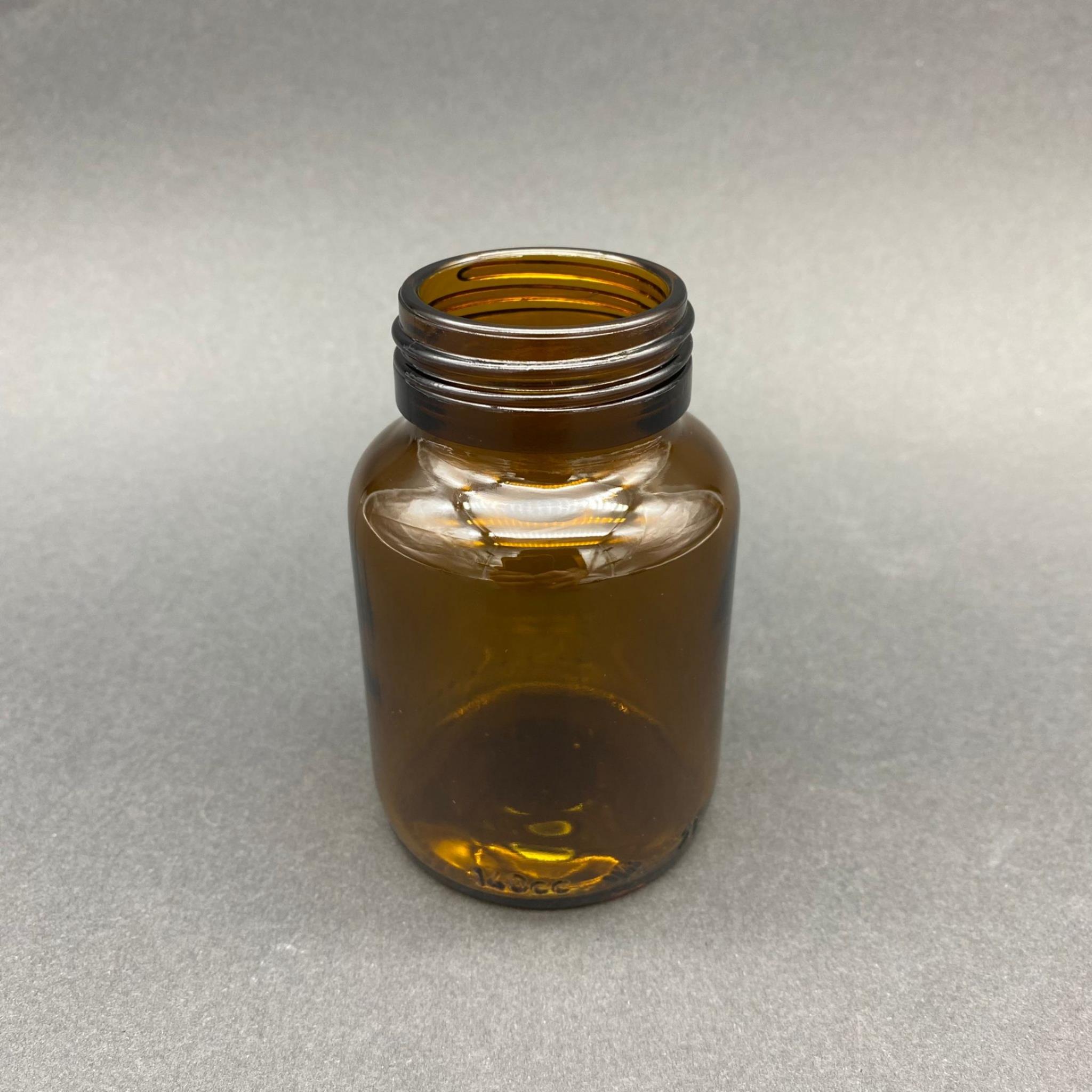 140 ML CAM TABLET ŞİŞE - KAPAKSIZ 41 AĞIZ - 140 CC AMBER ŞİŞECAM ECZA ŞİŞELERİ - ŞİŞECAM ÜRÜN KODU 718814