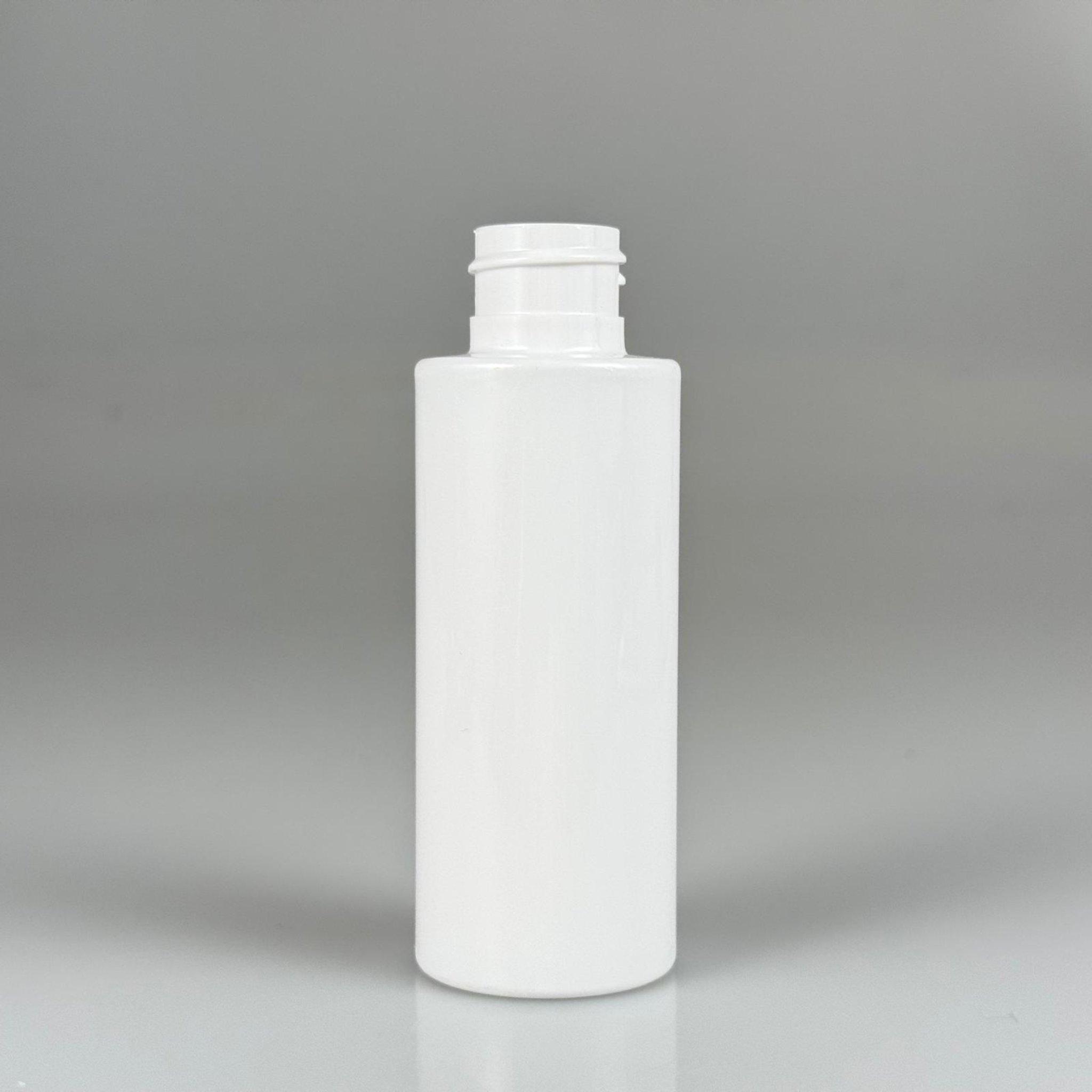 100 CC SİLİNDİR KESKİN KÜT MODEL SERT (17 GR) PET ŞİŞE - KAPAKSIZ - AĞIZ ÇAPI 24 MM - BEYAZ