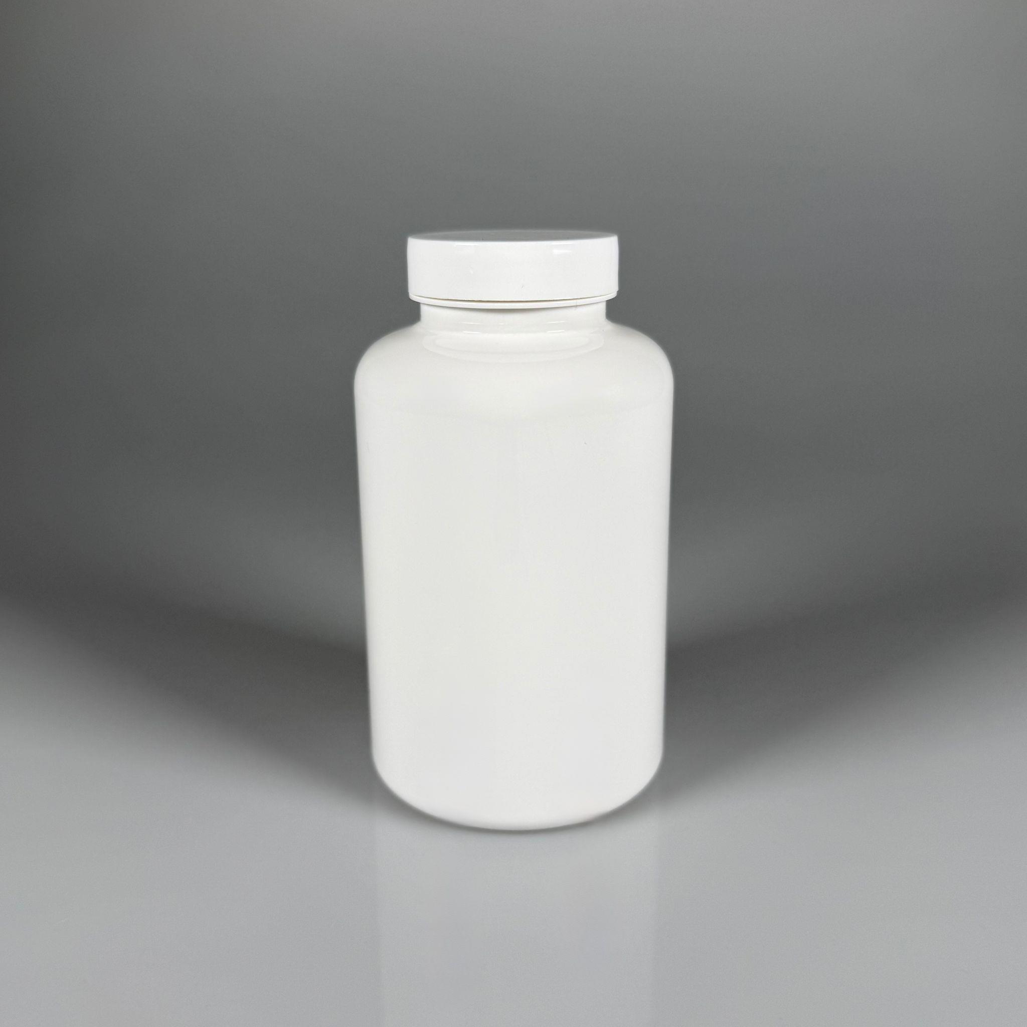 400 CC BEYAZ PET TABLET ŞİŞESİ - BEYAZ KAPAKLI - 400 ML KAPSÜL KUTUSU - İLAÇ ŞİŞESİ - MEDİKAL HAP ŞİŞESİ - FARMASÖTİK KAVANOZ