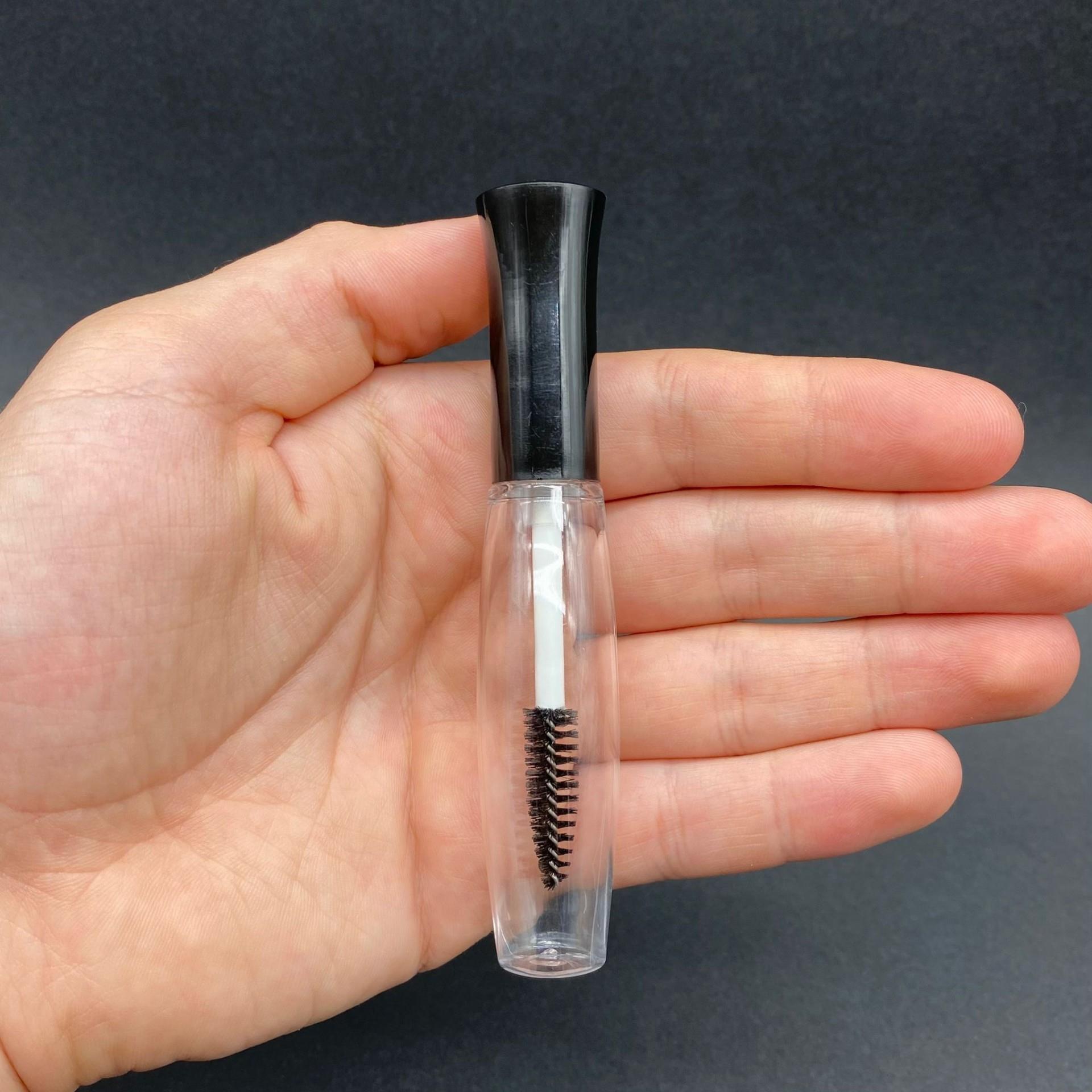 KİRPİK SERUM ŞİŞESİ TEK TARAFLI 10 CC MASKARA RİMEL AMBALAJI - BOMBELİ - FIRÇALI MASKARA ŞİŞESİ