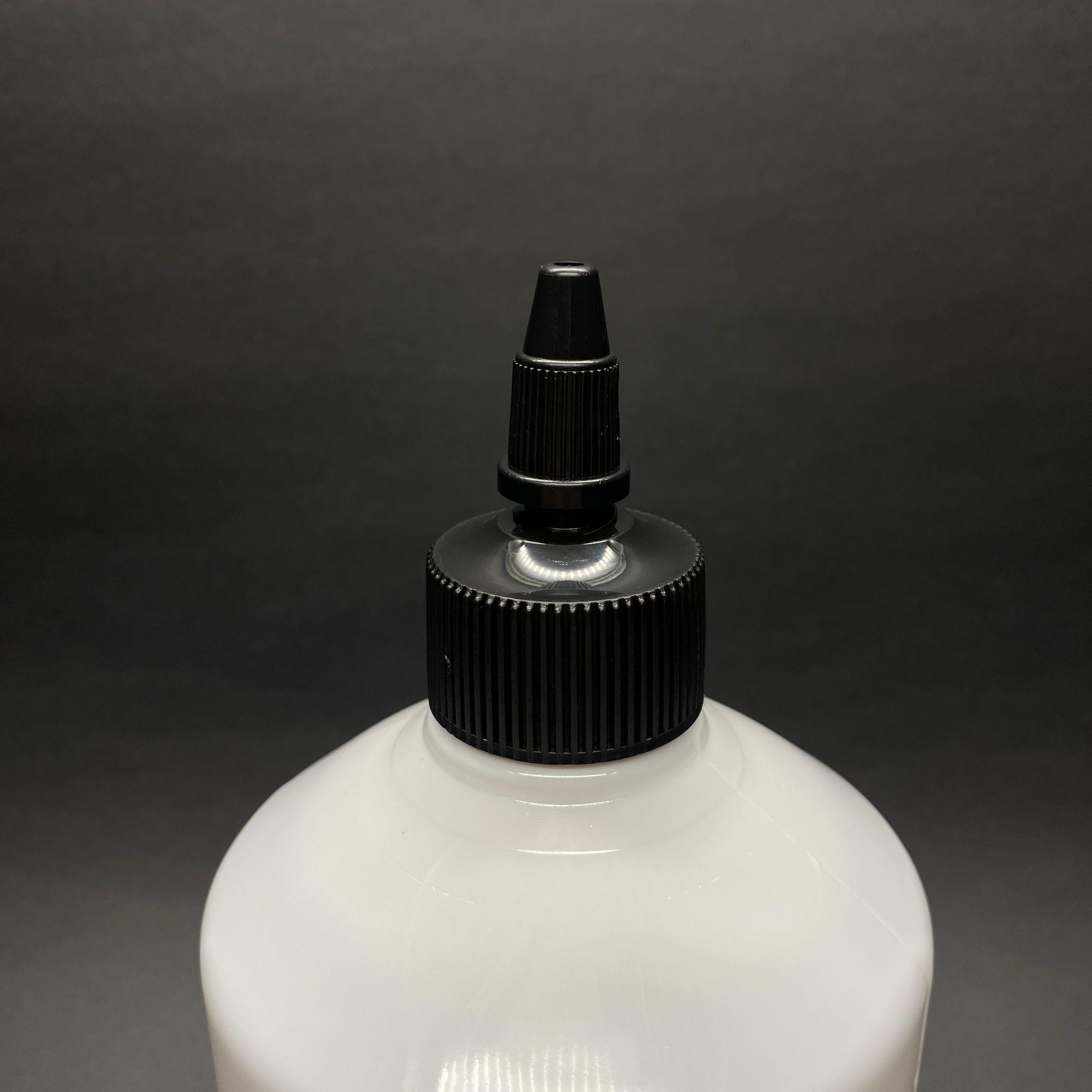 950 CC SİVRİ TWİST ASANSÖR KAPAKLI BEYAZ  PET ŞİŞE - 950 ML AKITICI SİYAH KAPAKLI PET ŞİŞE
