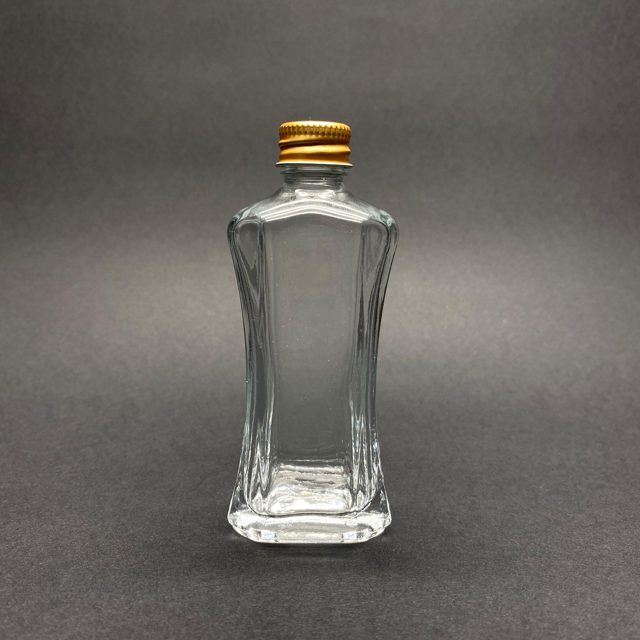 50 CC MİLANO MODEL CAM ŞİŞE - METAL GOLD KAPAKLI - 50 ML LÜKS CAM ŞİŞE (CAMIN KALINLIĞI İLE İLGİLİ +/- 5 ML TOLERANS OLABİLİR)