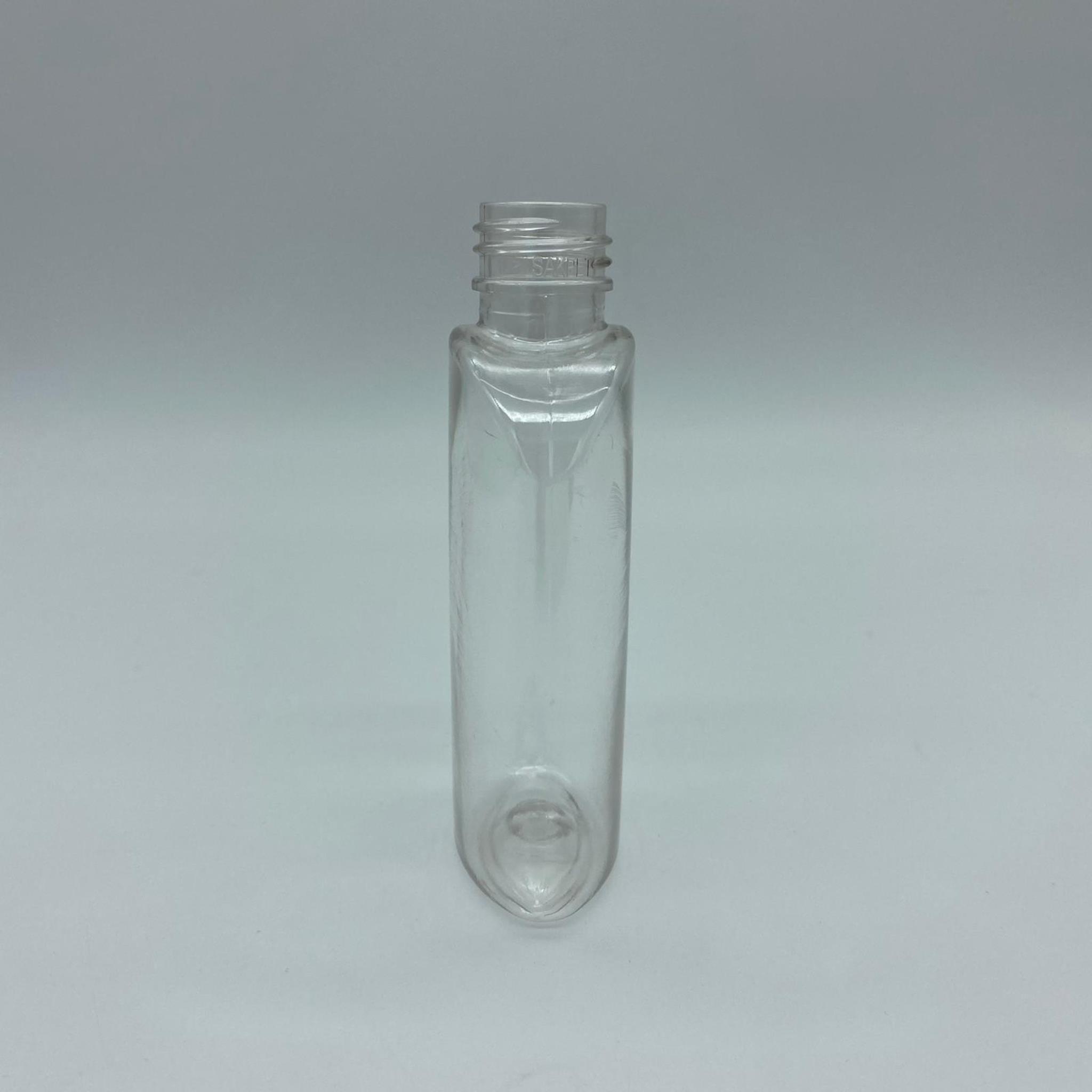50 CC ŞEFFAF YASSI OVAL MODEL PET ŞİŞE KAPAKSIZ (18 AĞIZ)