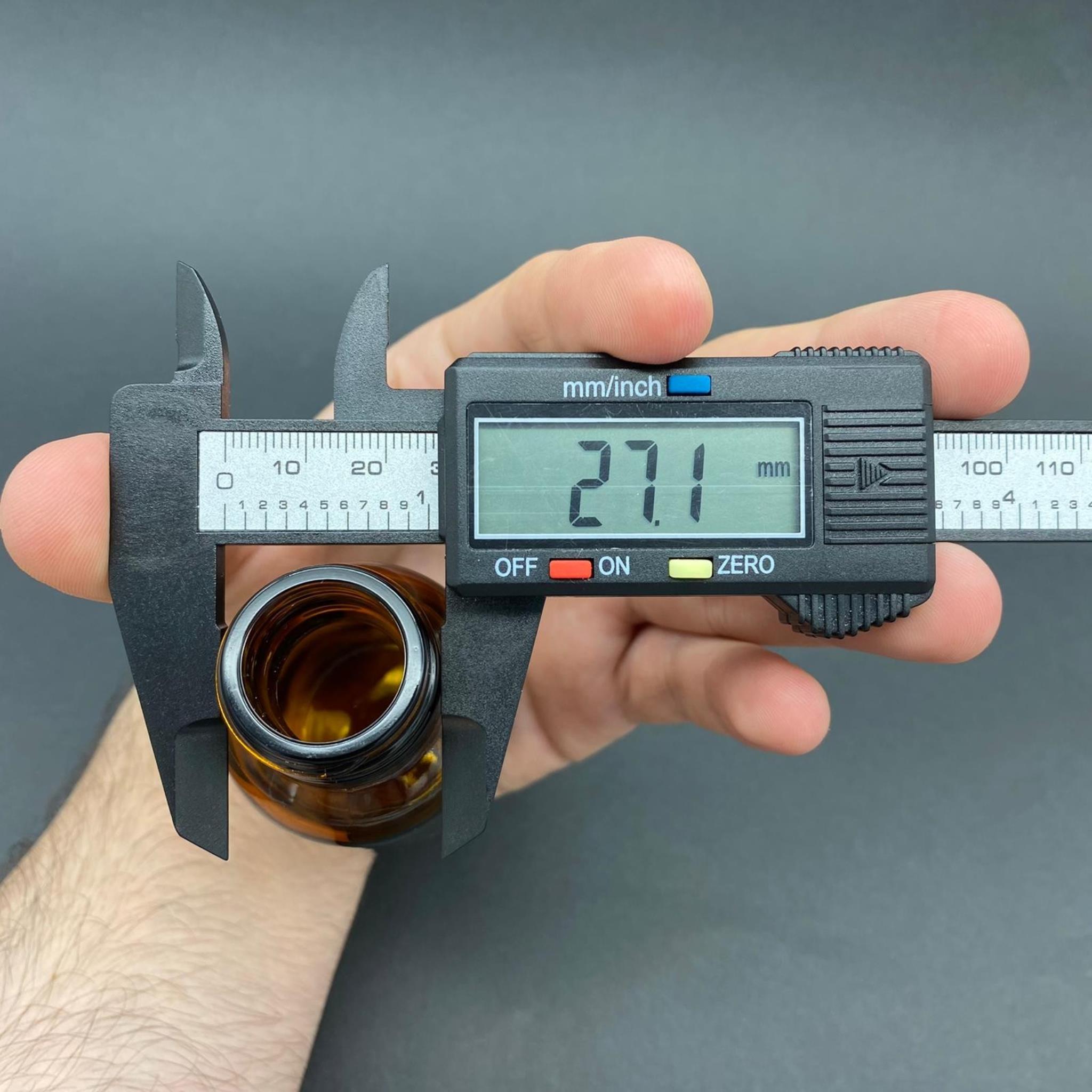 50 CC AMBER CAM ŞİŞE KAPAKSIZ (28 AĞIZ) - ŞİŞECAM ÜRÜN KODU: 764105 İLE EŞDEĞERDİR