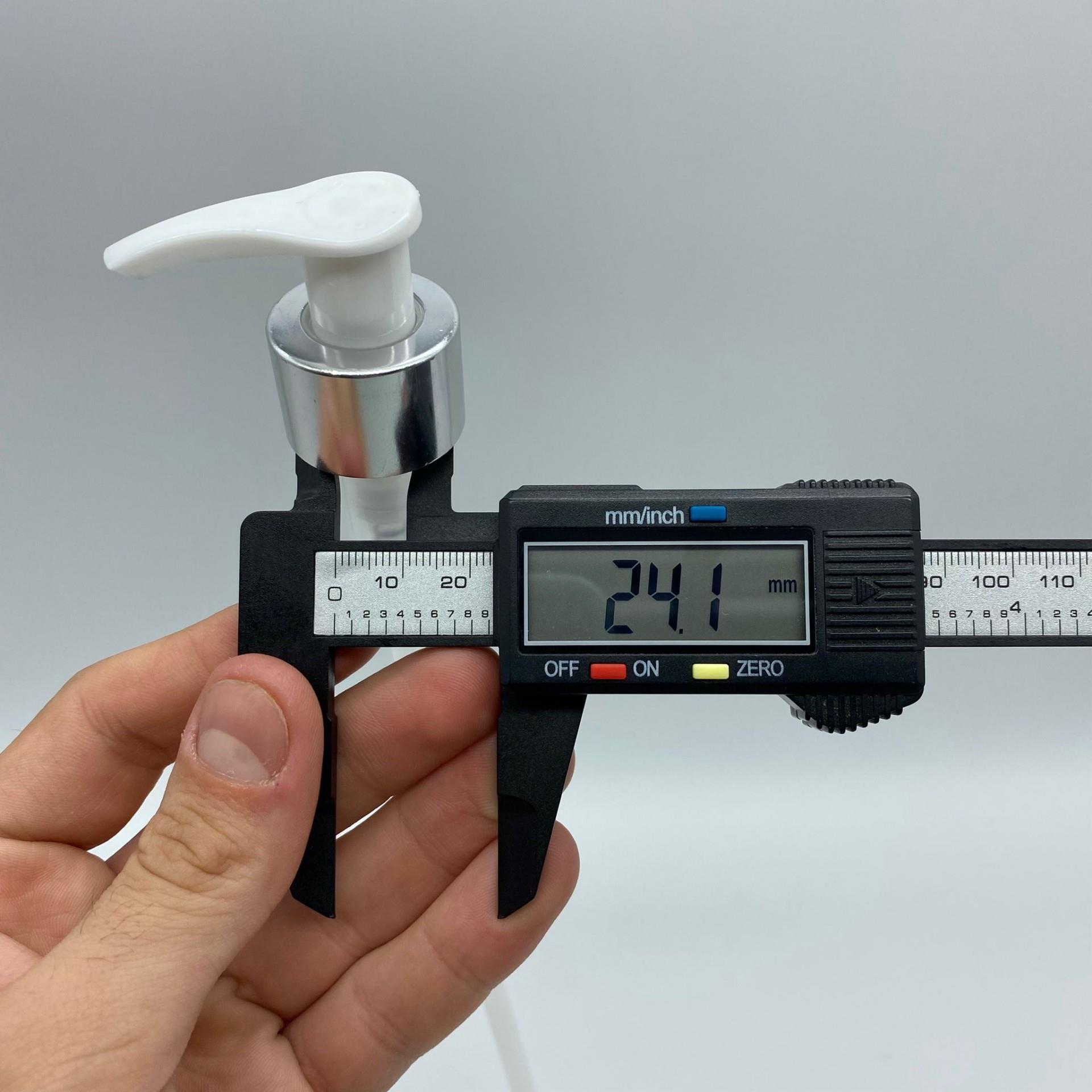 24 MM POMPA GÜMÜŞ KAPLAMALI