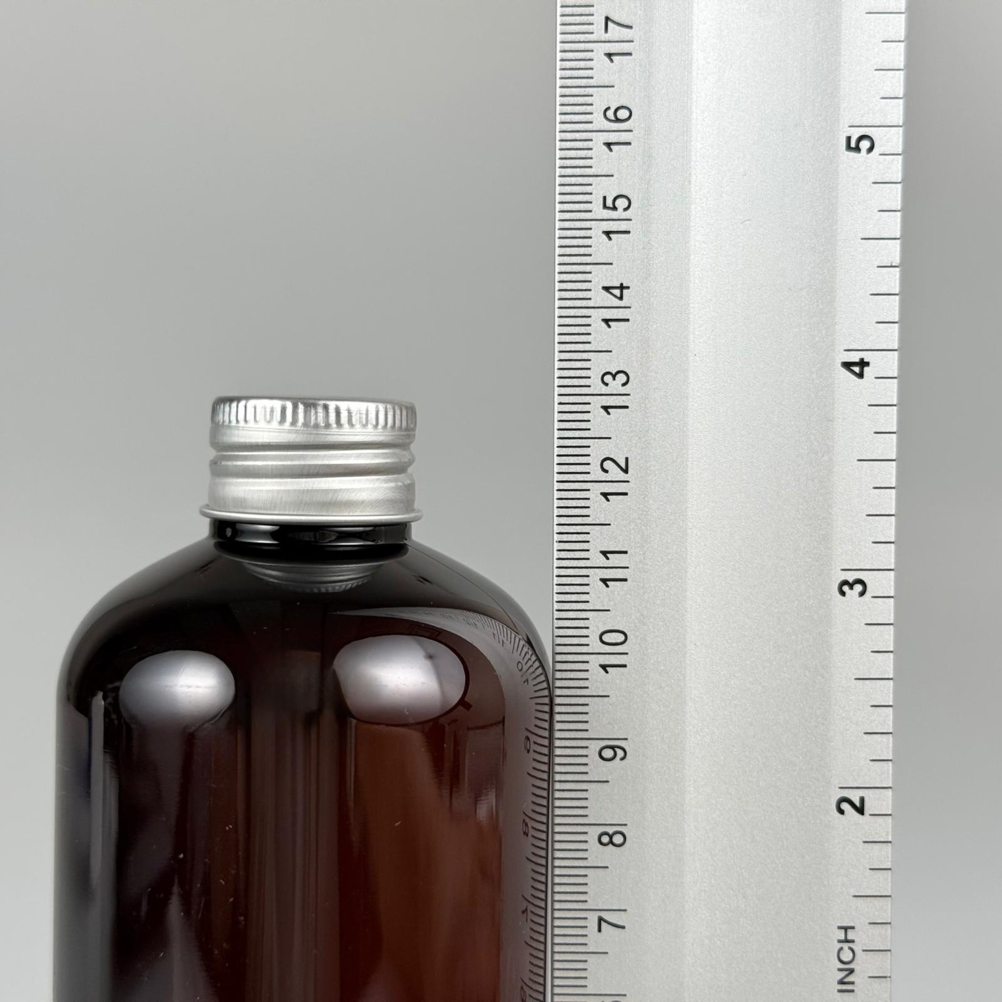 250 CC AMBER PLASTİK ŞİŞE ZEYNEP MODEL ( 24 AĞIZ ) + KÖPÜK CONTALI GÜMÜŞ METAL ALÜMİNYUM KAPAKLI TAKIM - 250 ML KAKAPAKLI KAHVERENGİ TOMBUL PET ŞİŞELER