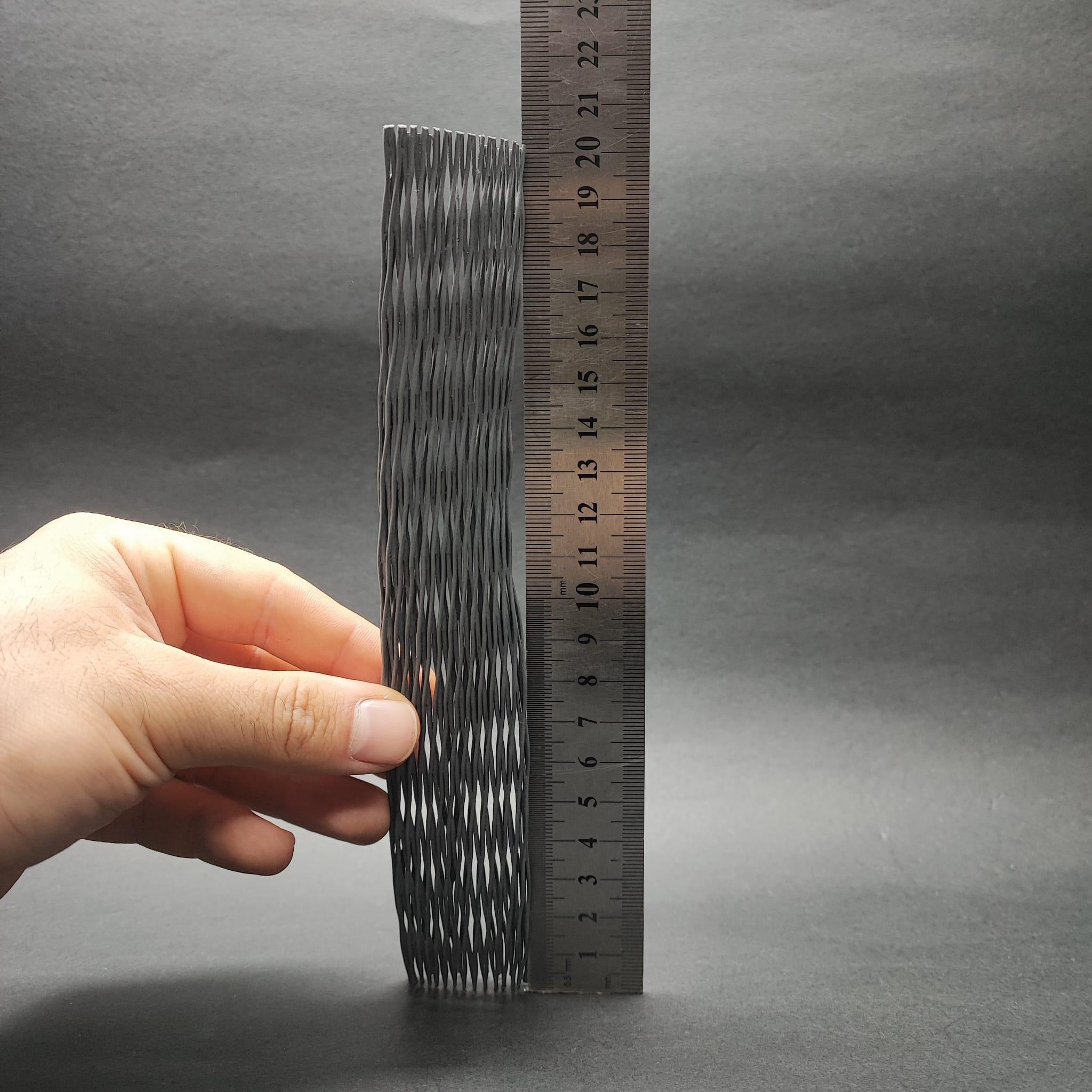 KORUMA FİLESİ - 20 CM  GRİ - ŞİŞE KORUMA FİLESİ - PARÇA KORUYUCU FİLE - CAM ŞİŞE KORUMA FİLESİ - 100lü PAKET