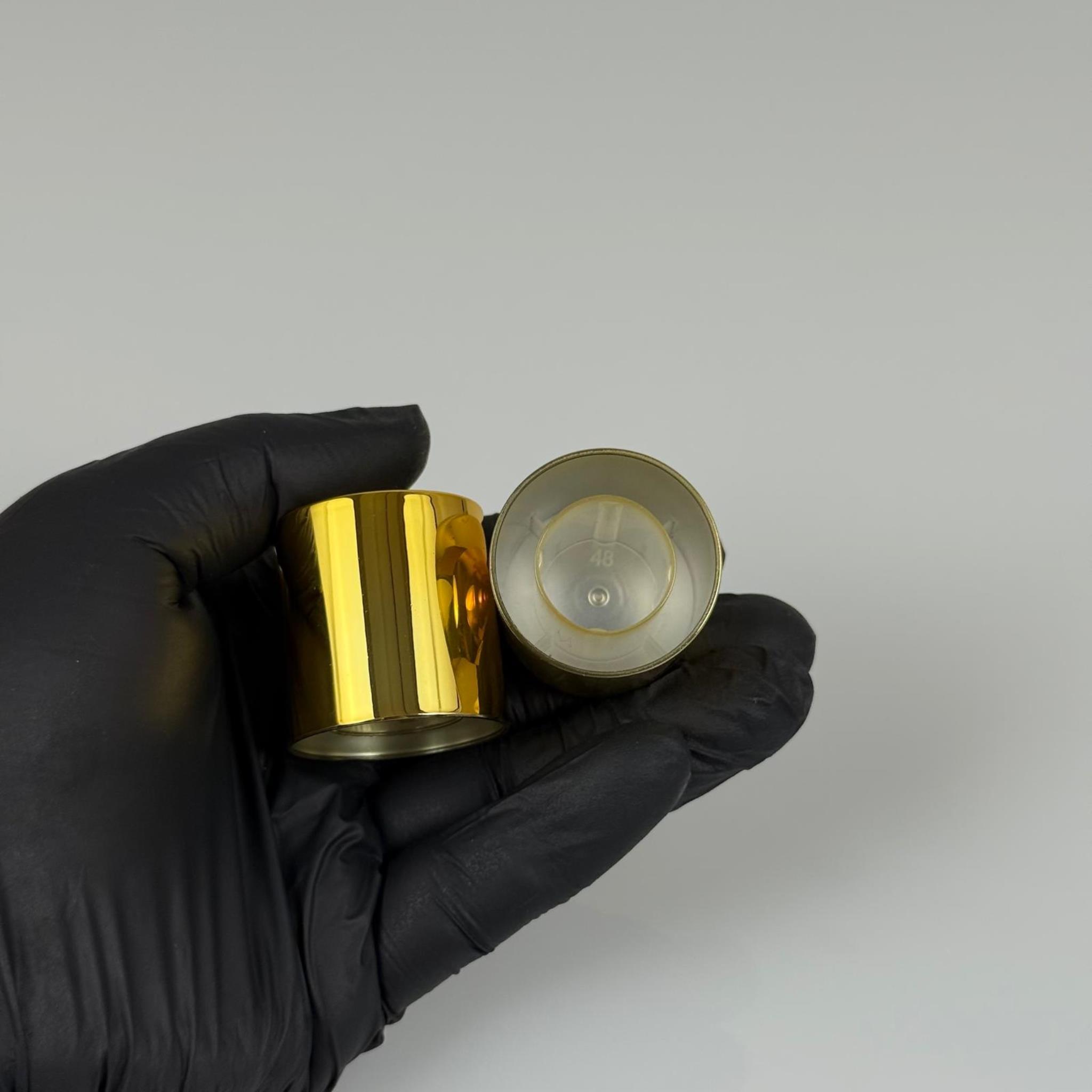 15 MM AĞIZ PARFÜM SPREY KAPAK - PARFÜM SPREYİ ÜZERİNE GEÇME KAPAK - GOLD GENİŞ
