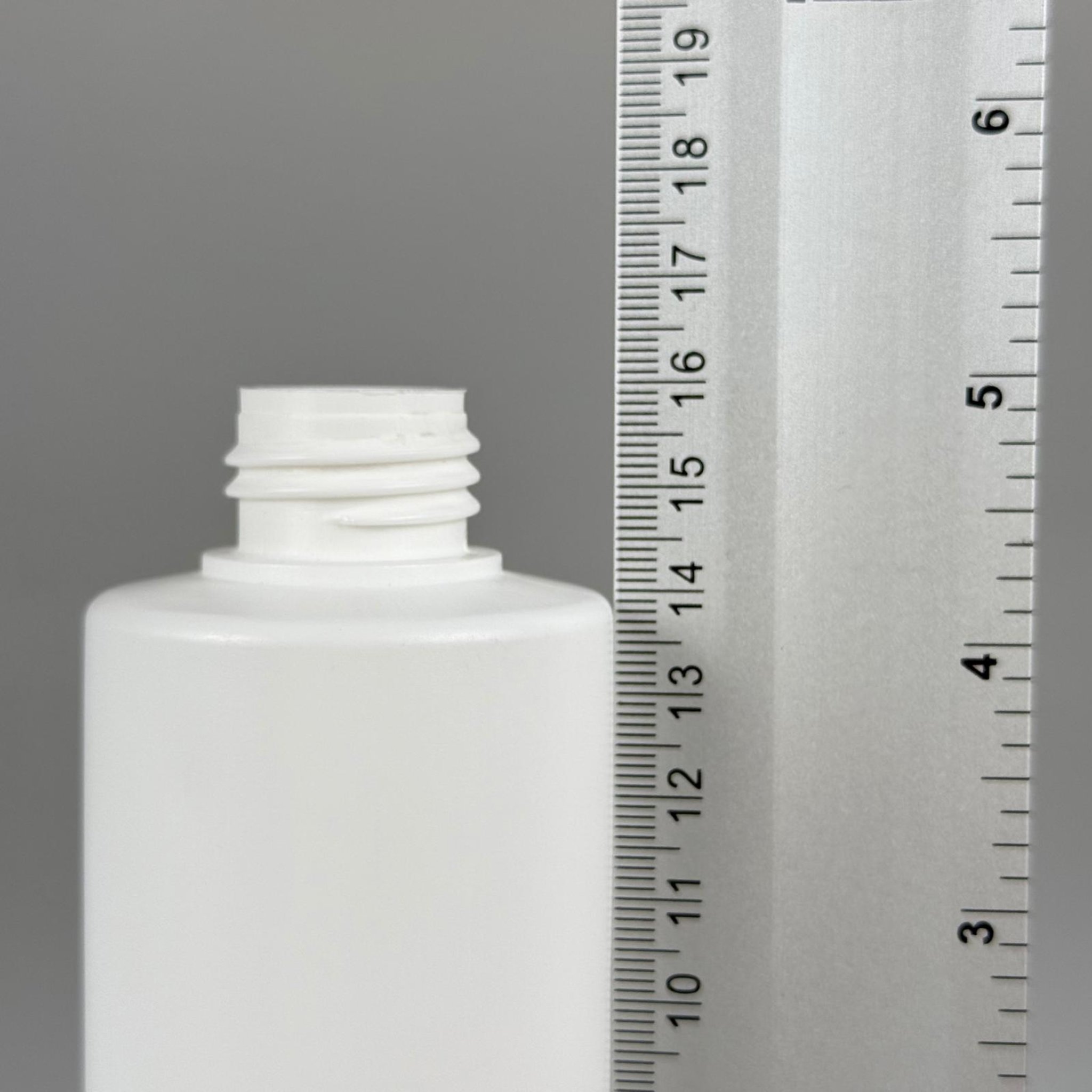200 CC (SİLME 250 CC) BEYAZ SİLİNDİR MODEL MAT SERT POLİETİLEN ŞİŞE KAPAKSIZ (24 AĞIZ) - 200 ML BEYAZ PLASTİK ŞİŞE
