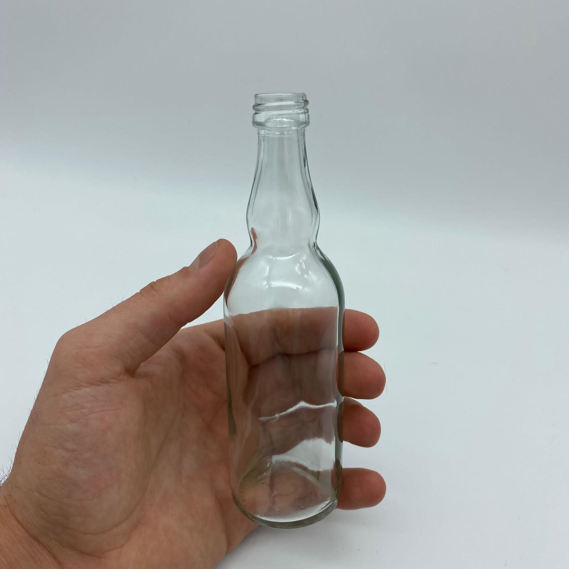 100 CC ŞEFFAF CAM BOĞUMLU SOS ŞİŞESİ KAPAKSIZ (18 AĞIZ) - 100 ML SOS ŞİŞESİ - ŞİŞECAM ÜRÜN KODU: 420310