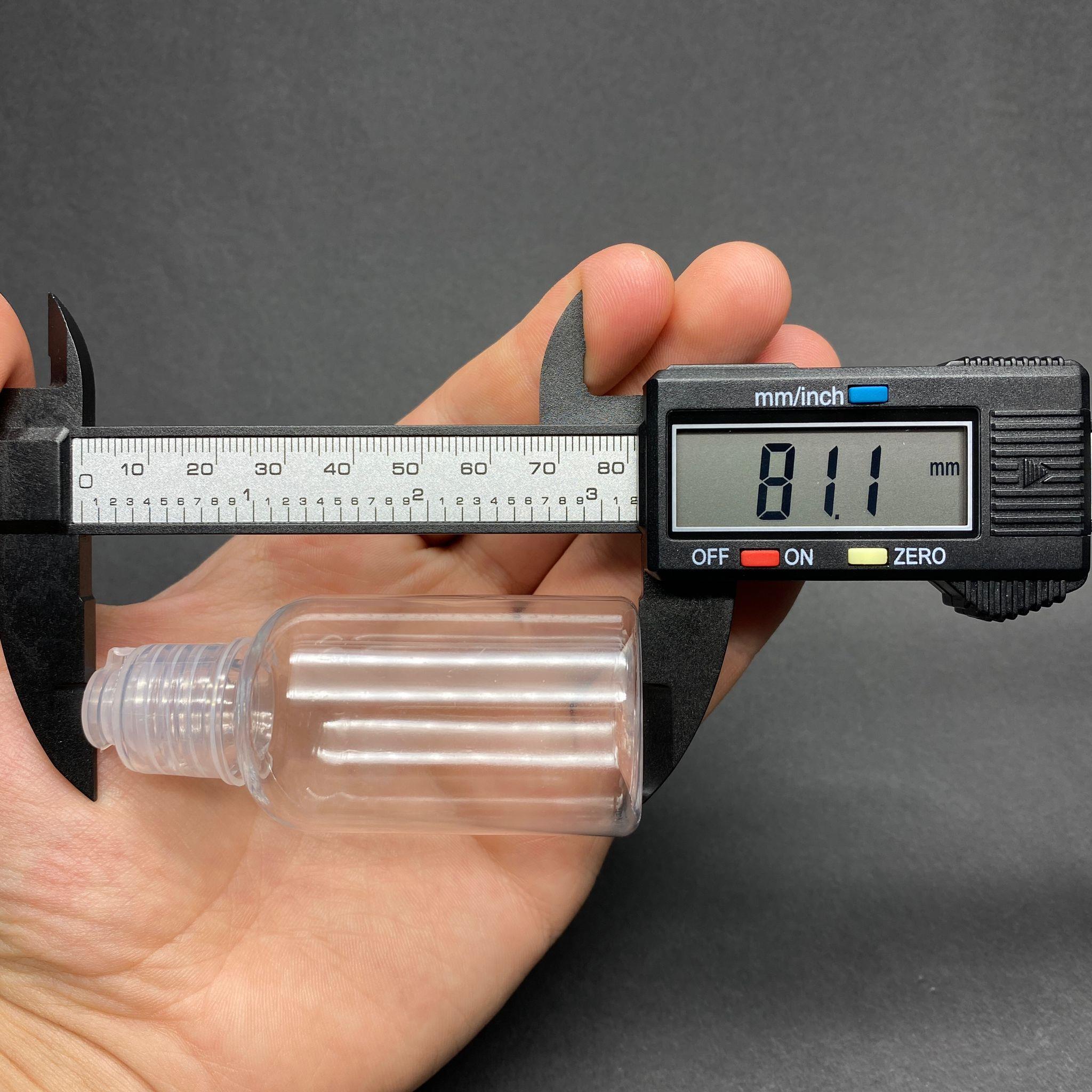 40 CC TOMBUL MODEL PLASTİK ŞİŞE - YENİ ŞEFFAF FLİPTOP KAPAKLI - AÇILIR KAPANIR KAPAKLI - 40 ML AKITICILI PET ŞİŞE