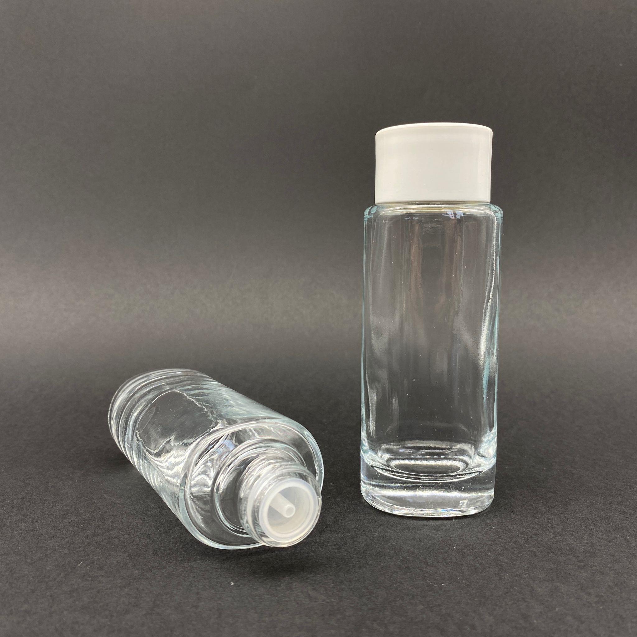 100 CC REBUL ŞİŞE - BEYAZ KOLONYA KAPAKLI - KOLONYA TIPALI - 100 ML REBUL MODEL CAM KOLONYA ŞİŞESİ