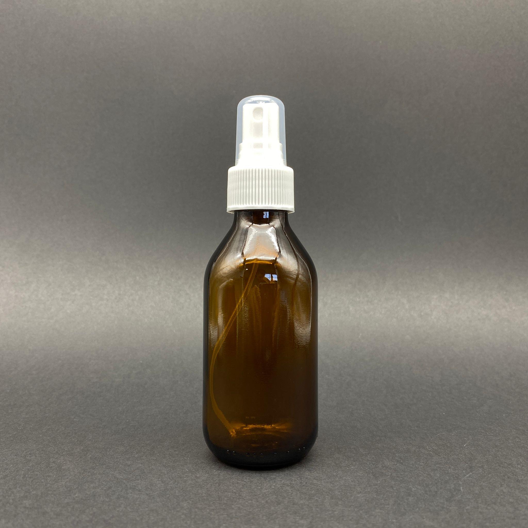 100 CC AMBER CAM ŞİŞE - BEYAZ SPREYLİ - 100 ML KAHVERENGİ SPREYLİ CAM ŞİŞE (AĞIZ ÇAPI 25 MM)