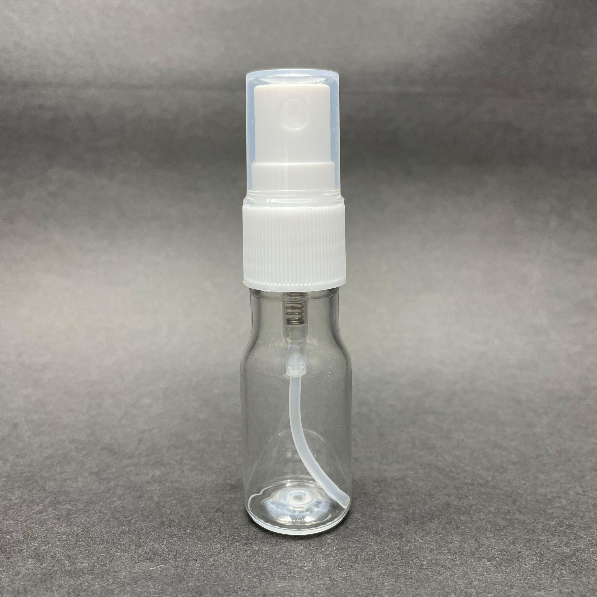 10 CC PET ŞİŞE - BEYAZ SPREYLİ - 10 ML SPREYLİ PLASTİK ŞİŞE - SPREYLİ TESTER ŞİŞE 10 CC PLASTİK ŞİŞE (SİLME 15 CC)