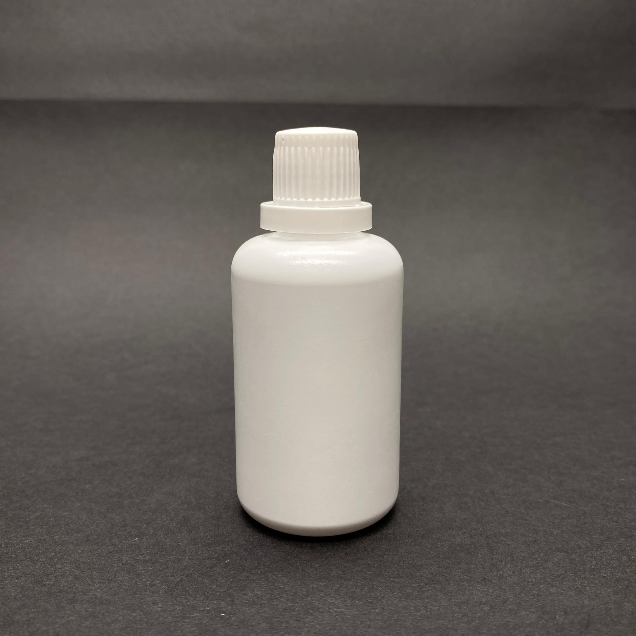 50 CC SHOT ŞİŞESİ - KİLİTLİ KAPAKLI - MAT BEYAZ - 50 ML POLİETİLEN CARNITINE SHOT ŞİŞESİ - MEDİKAL VE KOZMETİK AMBALAJ