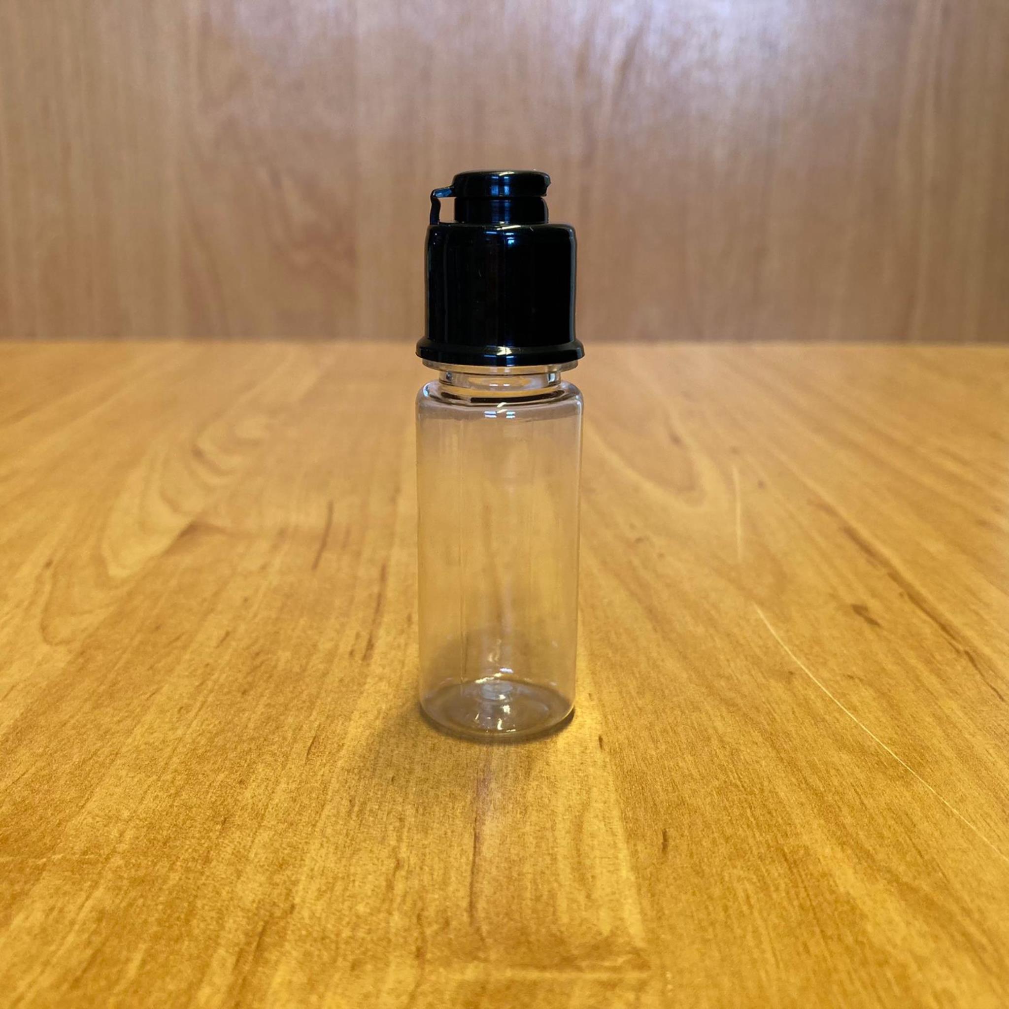 15 CC PLASTİK ŞİŞE - YENİ SİYAH FLİPTOP KAPAKLI - AÇILIR KAPANIR KAPAKLI - 15 ML AKITICILI PET ŞİŞE