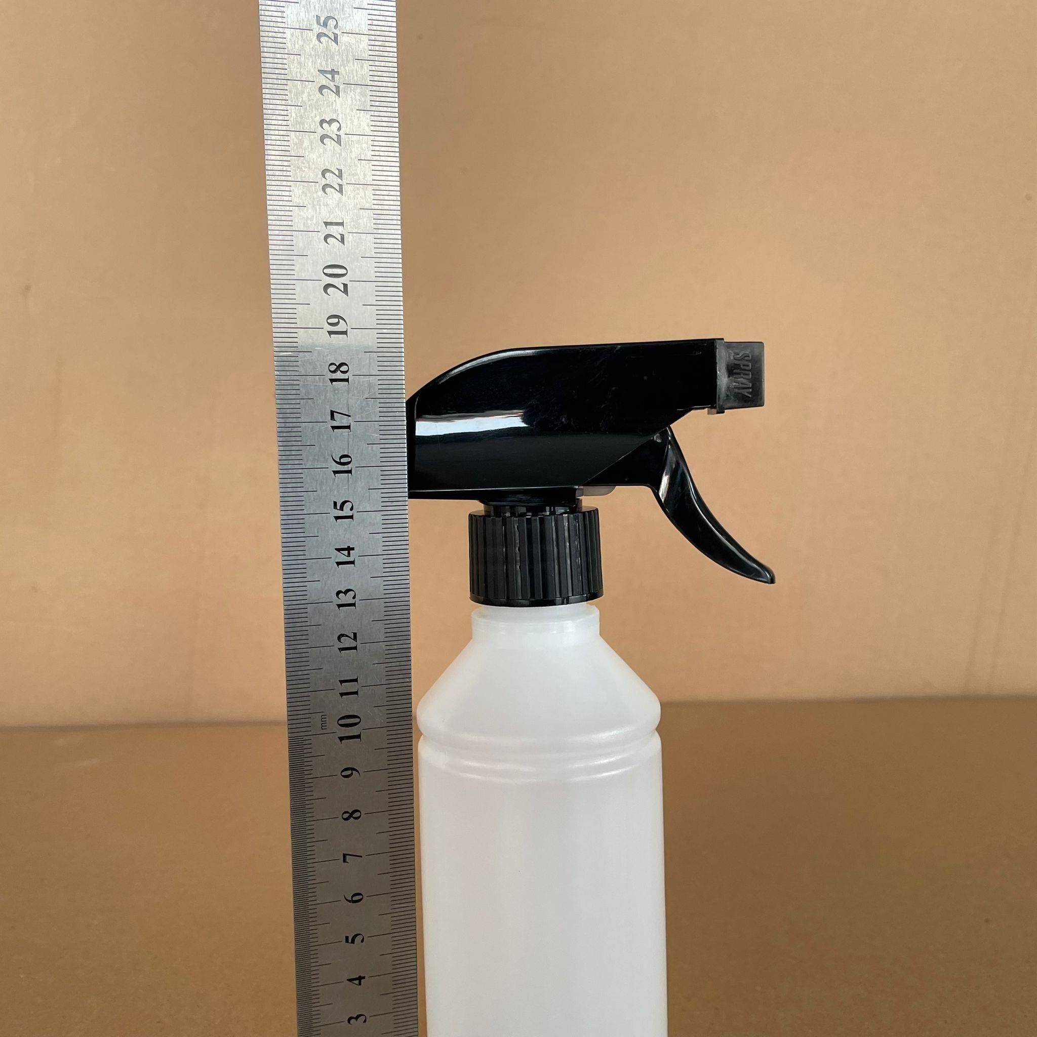 250 CC TİNER ŞİŞESİ - SİYAH TRİGER TETİK SPREYLİ - 250 ML KİMYASALA DAYANIKLI PLASTİK ŞİŞE - 0,25 LT POLİETİLEN ŞİŞE