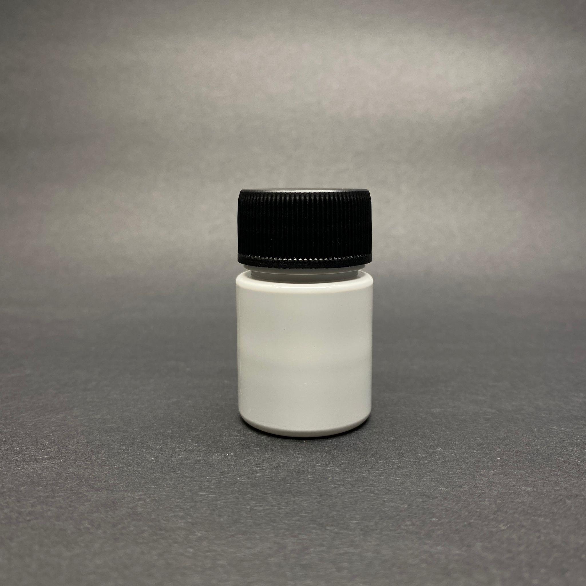 15 CC BEYAZ PET KAVANOZ - SİYAH KAPAKLI - 15 ML GENİŞ AĞIZLI PET ŞİŞE - MİNİK NUMUNE KAVANOZU - UFAK PLASTİK KAVANOZ