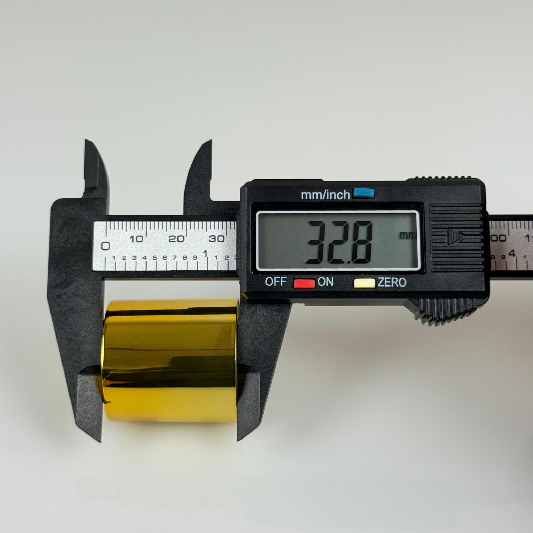 15 MM AĞIZ PARFÜM SPREY KAPAK - PARFÜM SPREYİ ÜZERİNE GEÇME KAPAK - GOLD GENİŞ