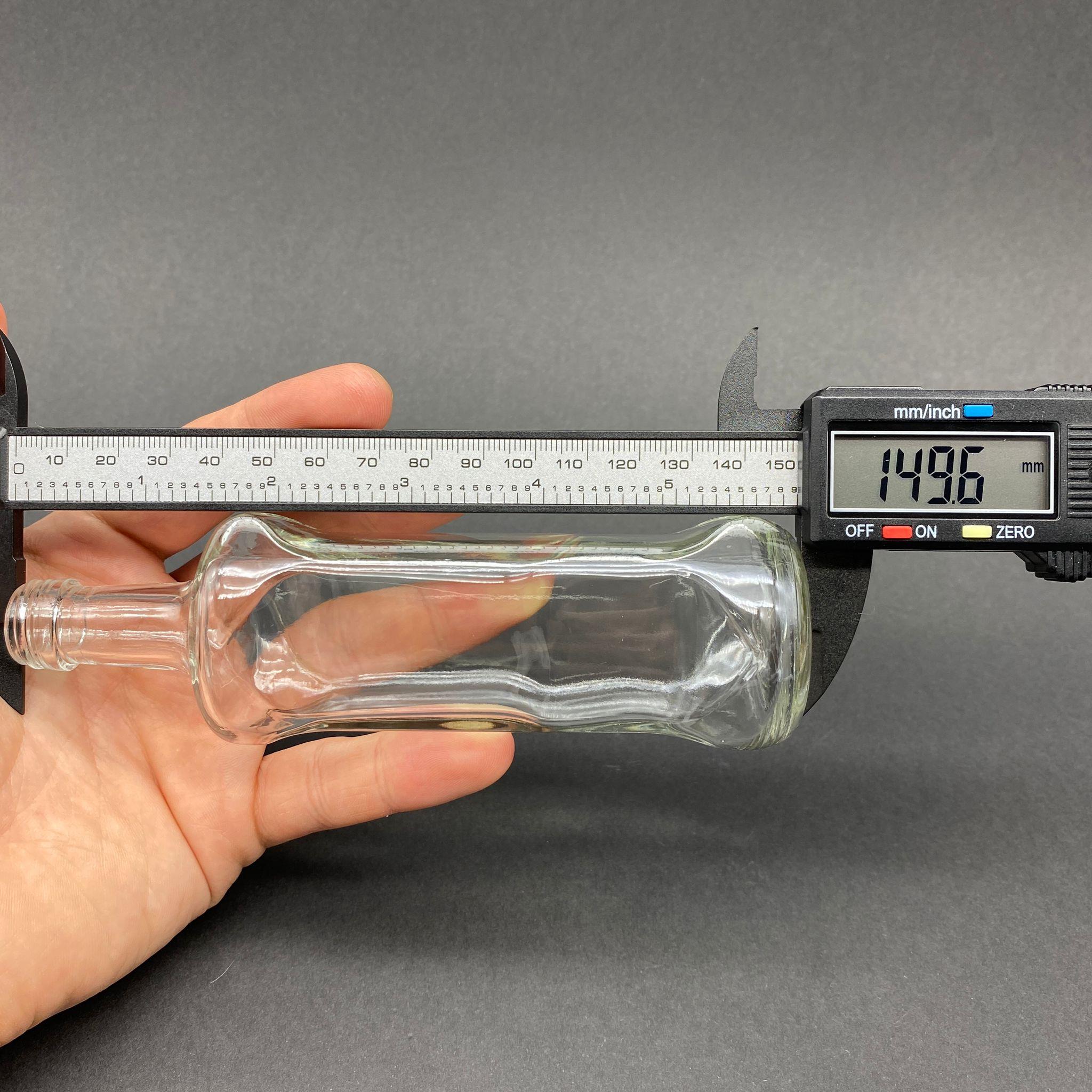 100 CC DORİKA SOS ŞİŞESİ - GÜMÜŞ ALÜMİNYUM KAPAKLI - 100 ML CAM ZEMZEM HAC, UMRE VB İÇİN