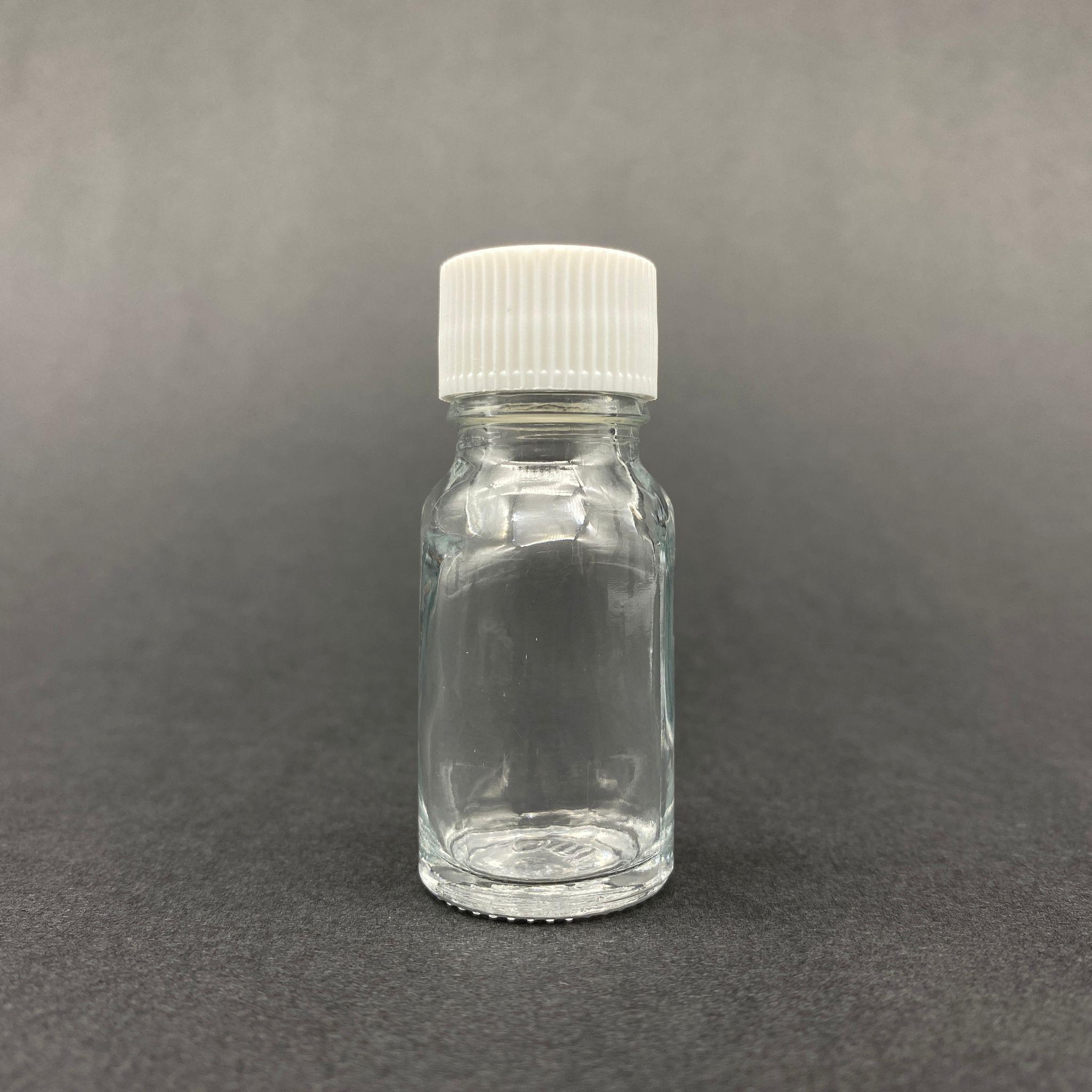 10 CC CAM ŞİŞE - BEYAZ KAPAKLI - 10 ML STANDART CAM ŞİŞE
