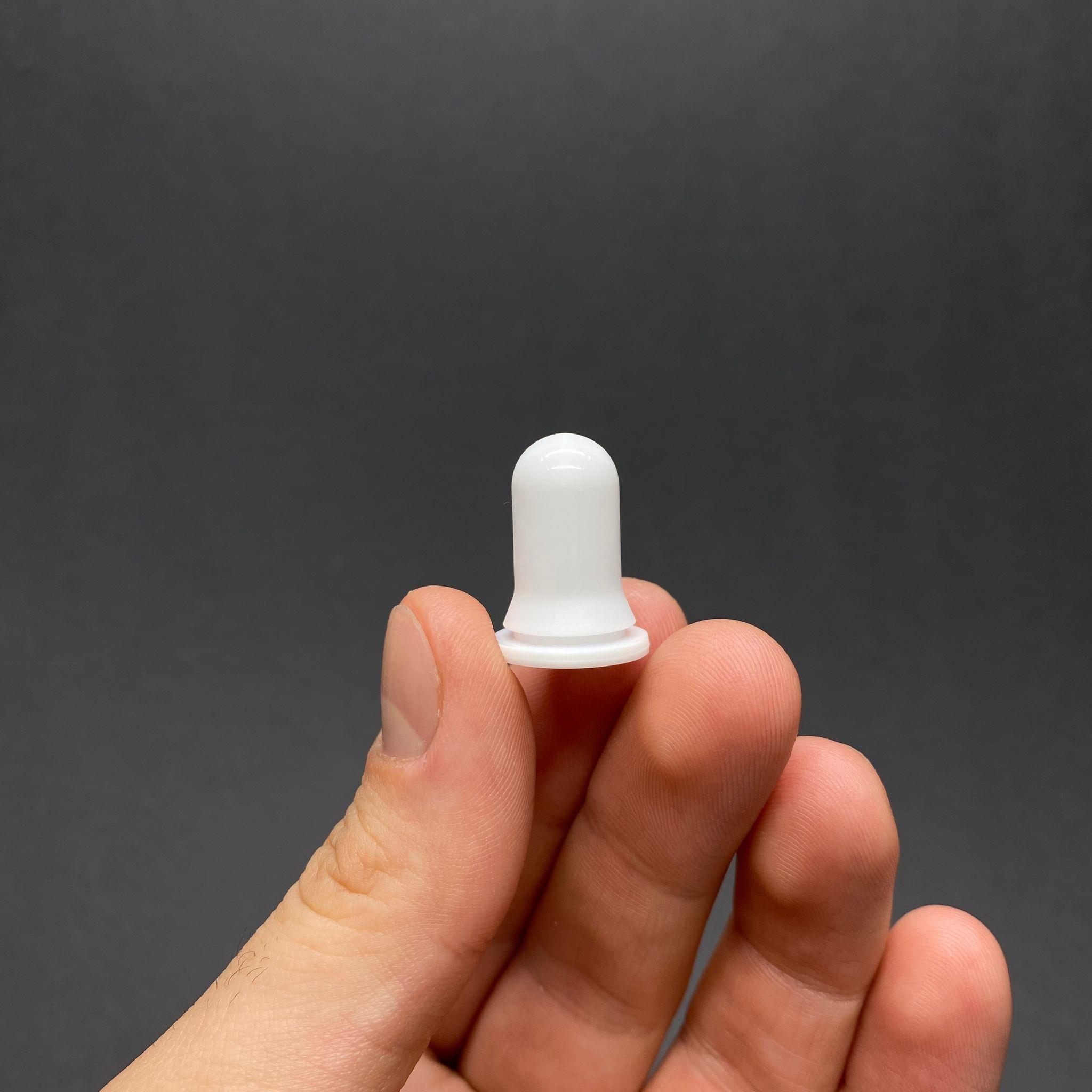 18 MM EMZİK BEYAZ (DAMLALIKLI ŞİŞE İÇİN LASTİK)