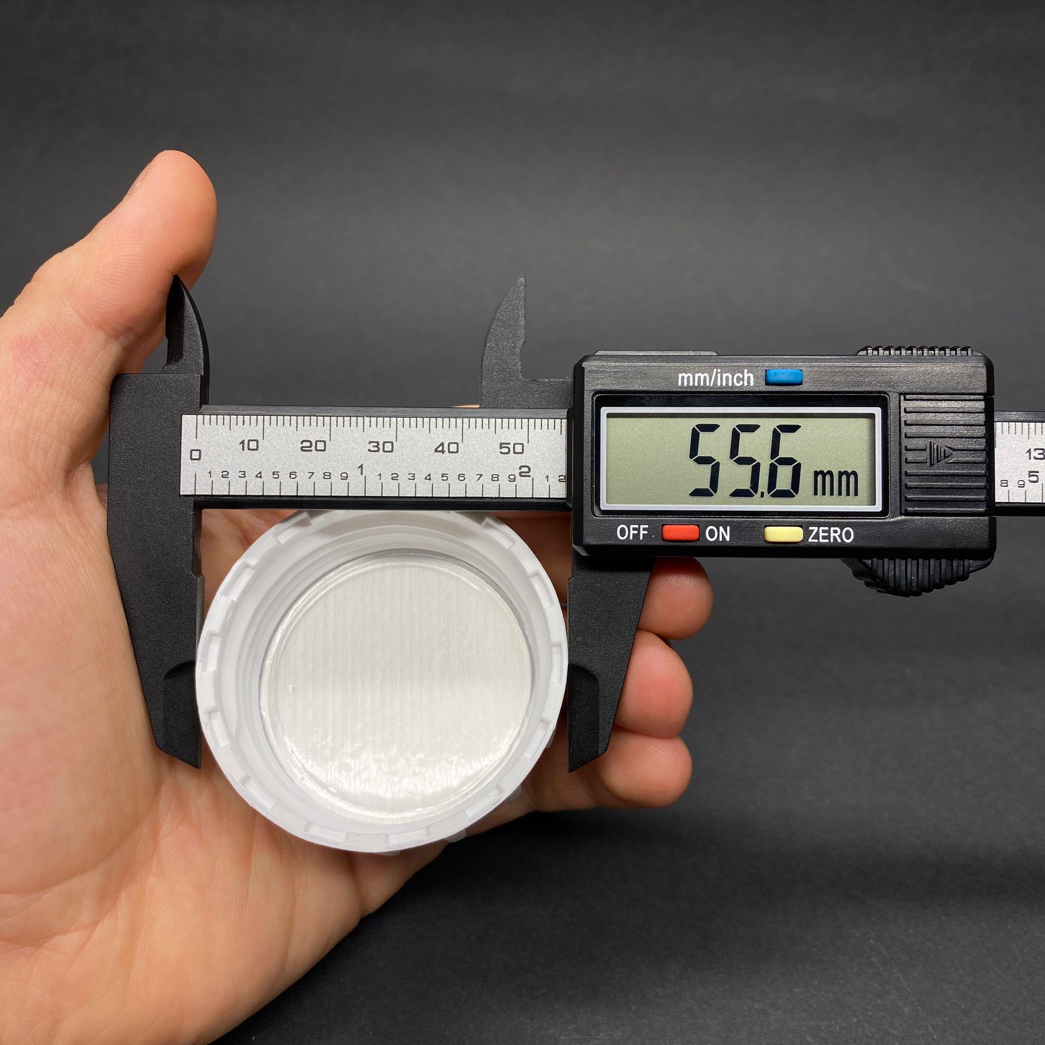 50 MM ALÜMİNYUM İNDİKSİYON CONTALI BEYAZ PLASTİK KAPAK - SK50/24 BERİCAP PLASTİK ZİRAİ BİDON KAPAĞI (TARIM BİDONU İÇİN)