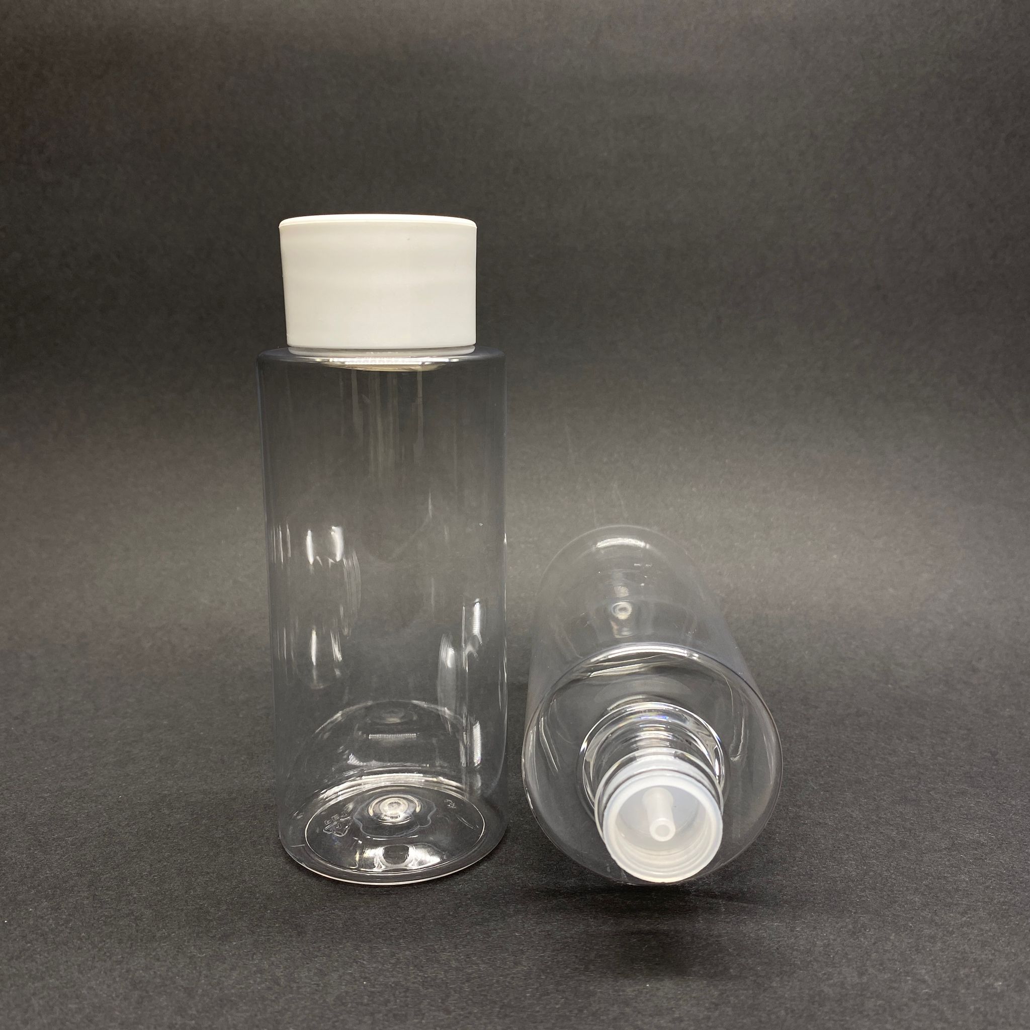 200 CC SİLİNDİR KESKİN KÜT MODEL SERT (25 GR) PET ŞİŞE - BEYAZ KALIN KAPAKLI KOLONYA TIPALI  - AĞIZ ÇAPI 24 MM - ŞEFFAF