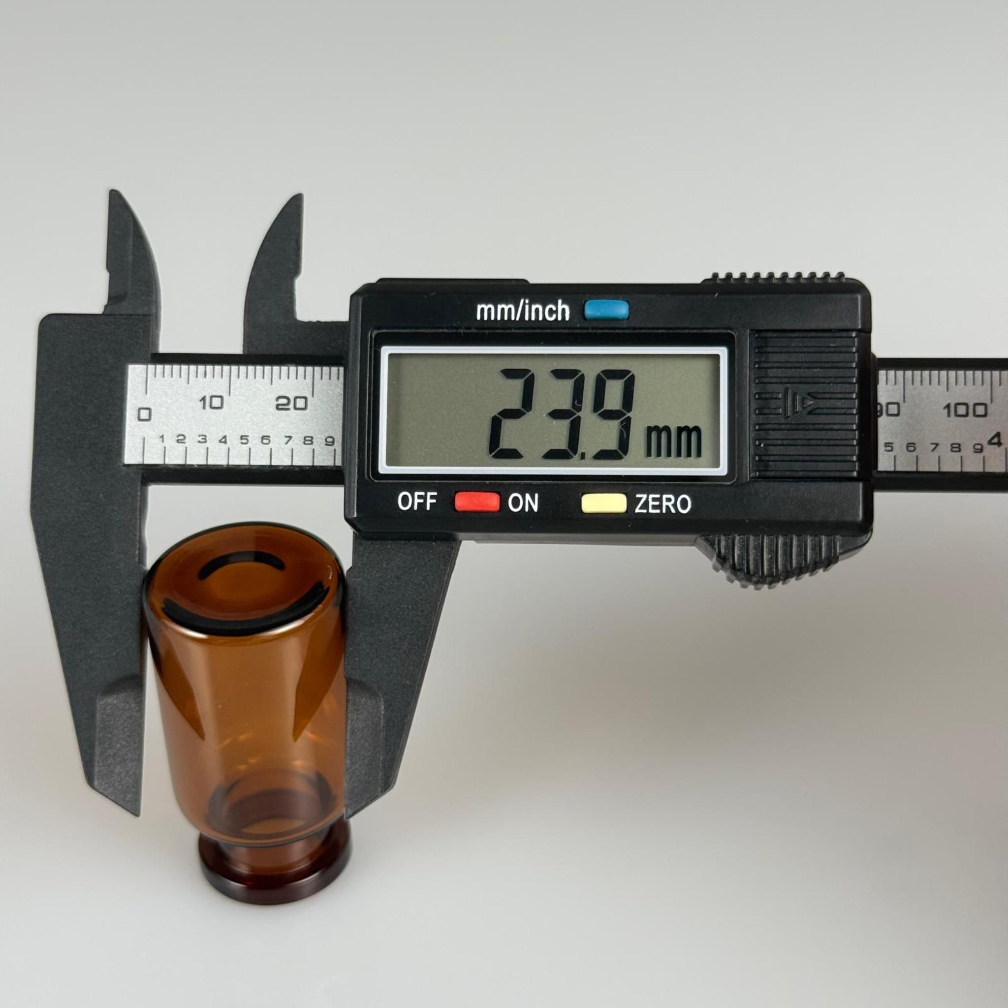 BOROSİLİKAT AMBER CAM ŞİŞE - 12 CC - 24X45 MM - ÇEKME CAM BORU FLAKON İNCE PENİSİLİN ŞİŞESİ - AĞIZ ÇAPI 20 MM - FLAKON ŞİŞELERİ VİAL ŞİŞE