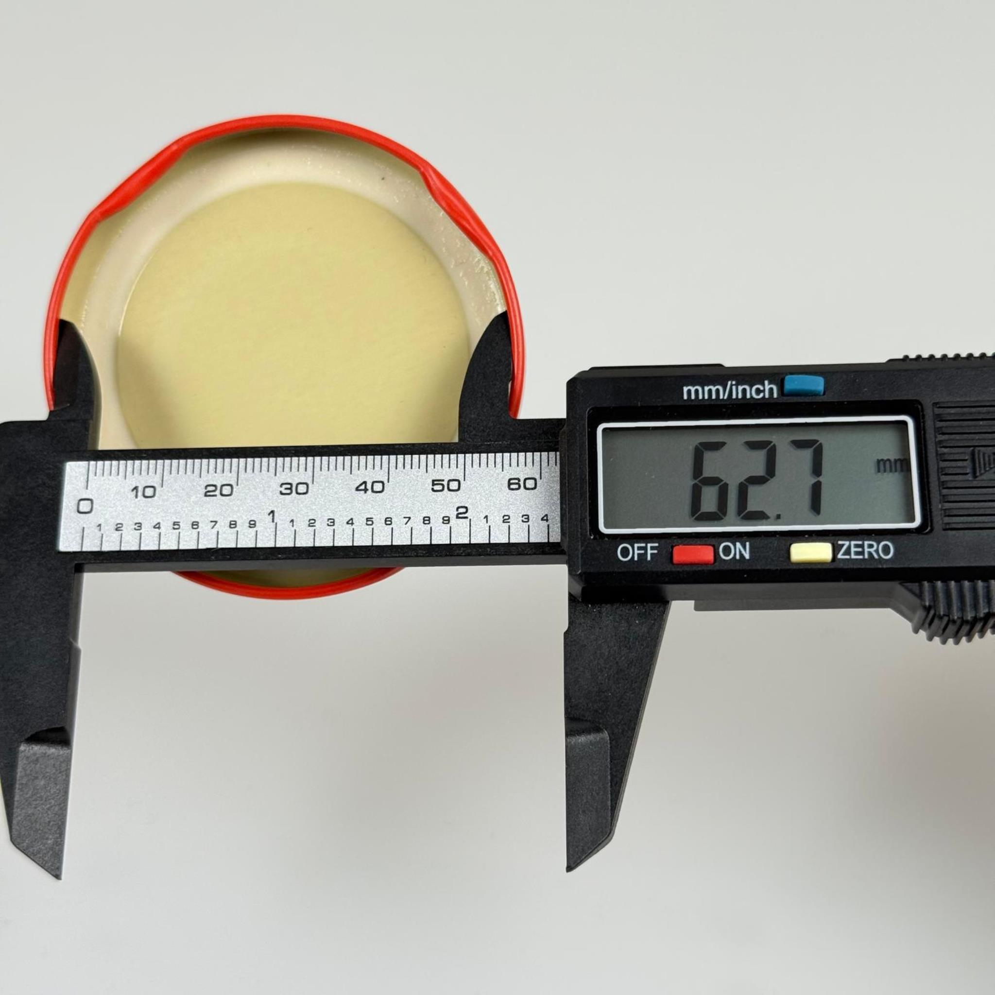 63 MM TWİST-OFF KIRMIZI METAL KAPAK - 63 MM TWİST-OFF CAM KAVANOZ KAPAĞI