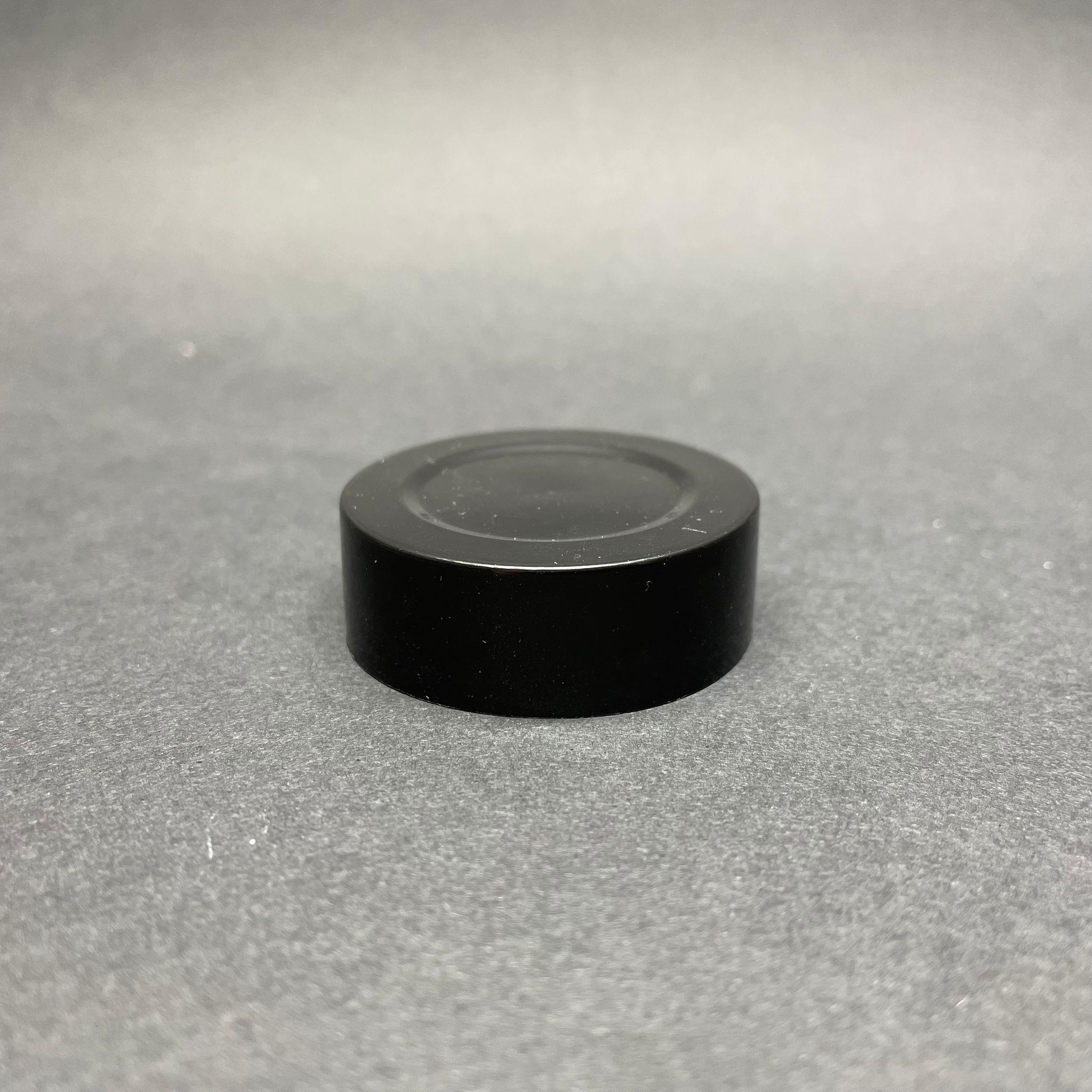 43 MM TWİST - OFF PLASTİK DERİN KAPAK SİYAH (ŞUAN SADECE 40 CC KARE KAVANOZA UYAR)