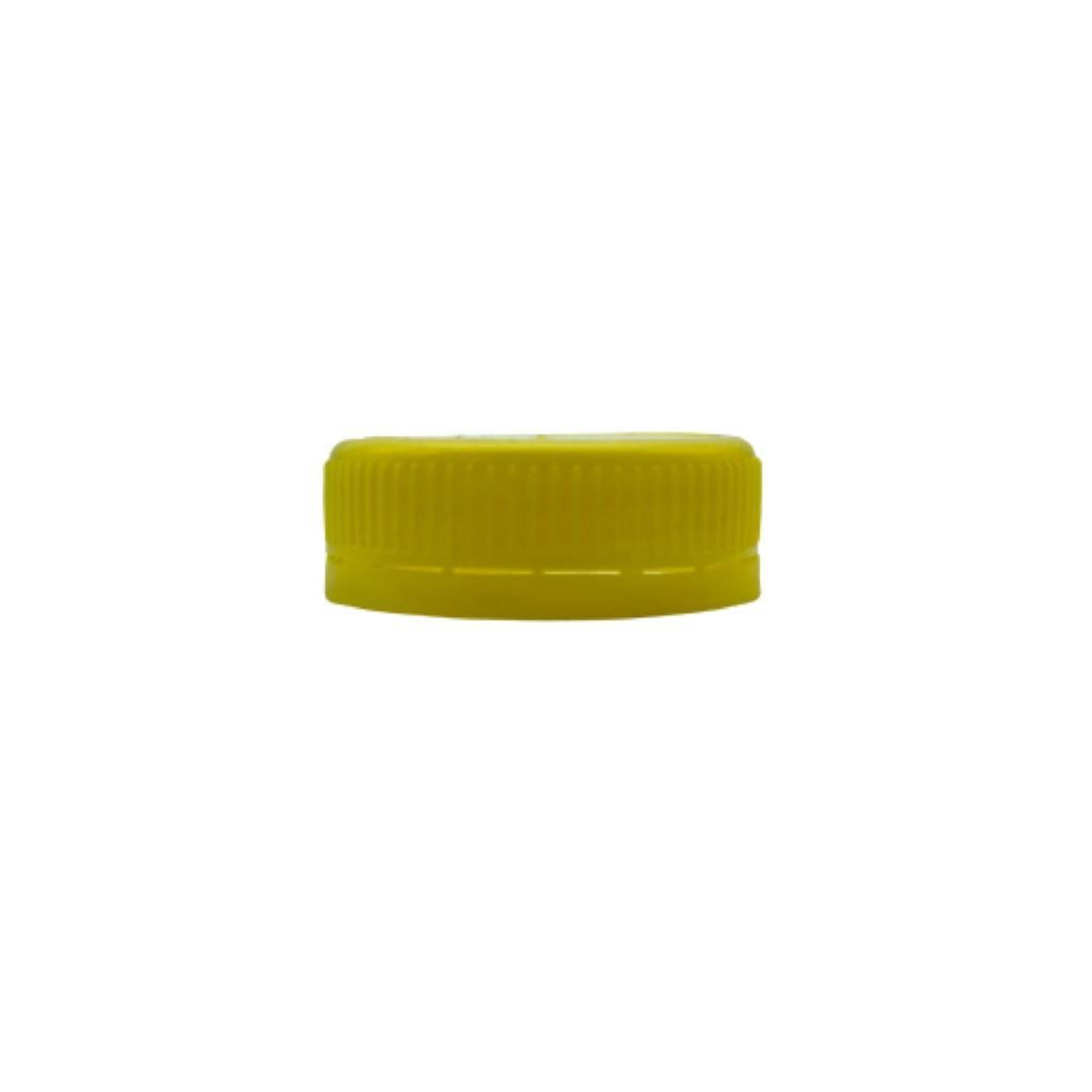 29 MM KİLİTLİ PLASTİK KAPAK SARI - STANDART SU ŞİŞESİ KAPAĞI - ÖZKAYNAK SU ŞİŞESİ , ERİKLİ SU ŞİŞESİ,  SIRMA SU ŞİŞE VS YARIM LT VE 1,5 LT UYAR