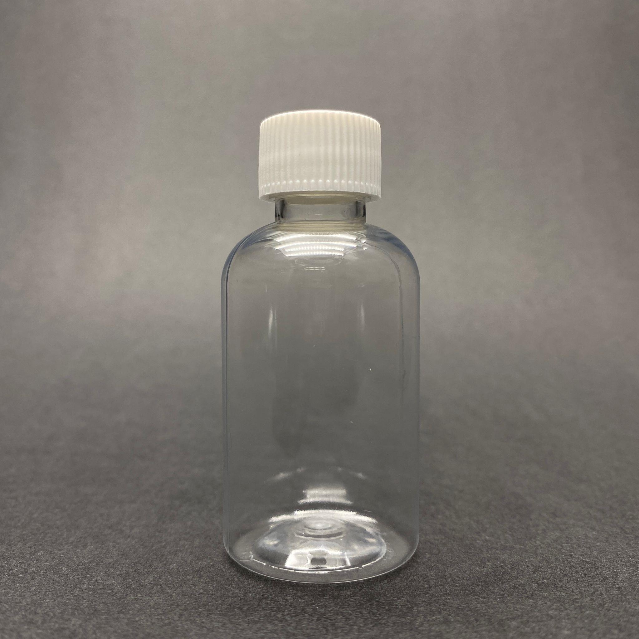40 CC TOMBUL MODEL PLASTİK ŞİŞE - BEYAZ KAPAKLI - 40 ML KAPAKLI PET ŞİŞE
