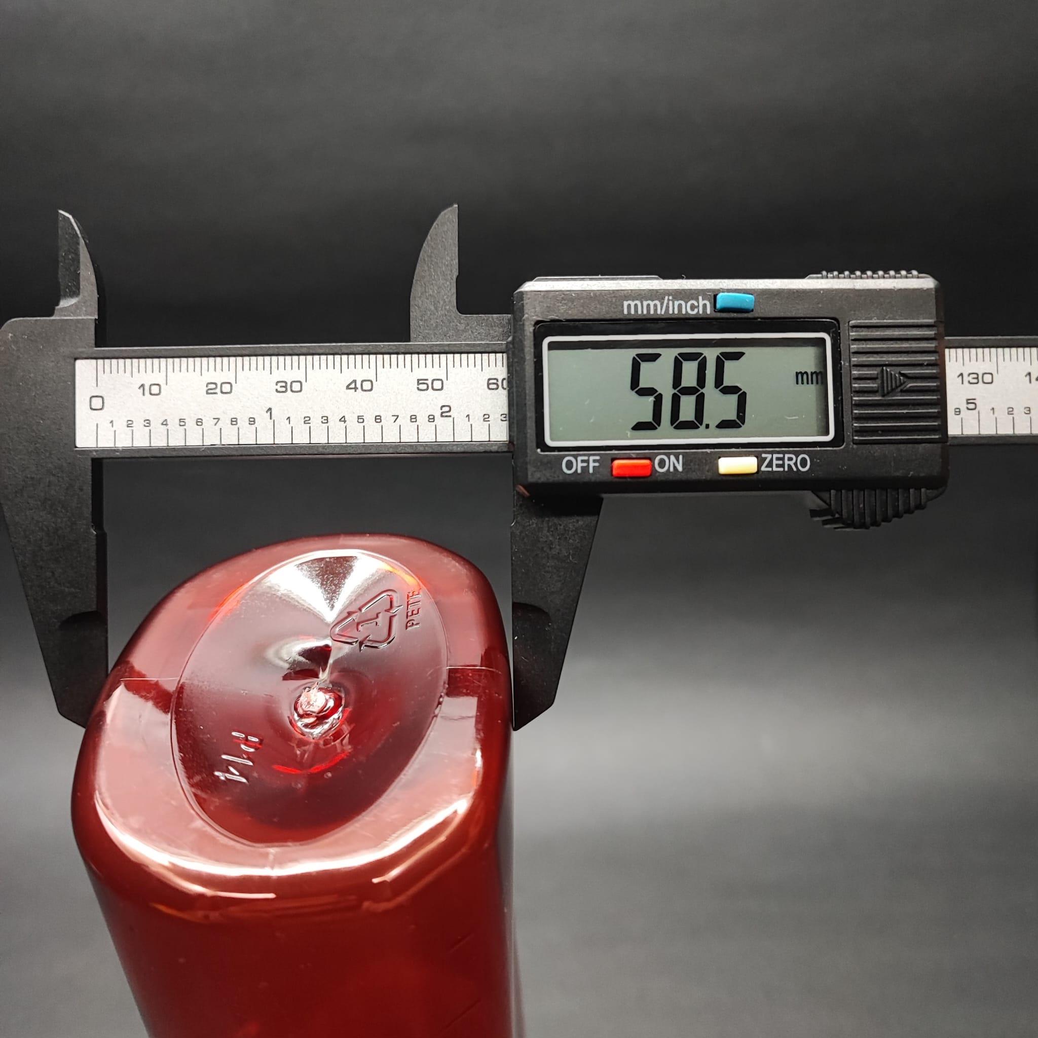 400 CC ÖLÇEKLİ PET ŞİŞE - 28 AĞIZ - 400 ML VE OZ ÖLÇÜLÜ KIRMIZI PET ŞİŞE