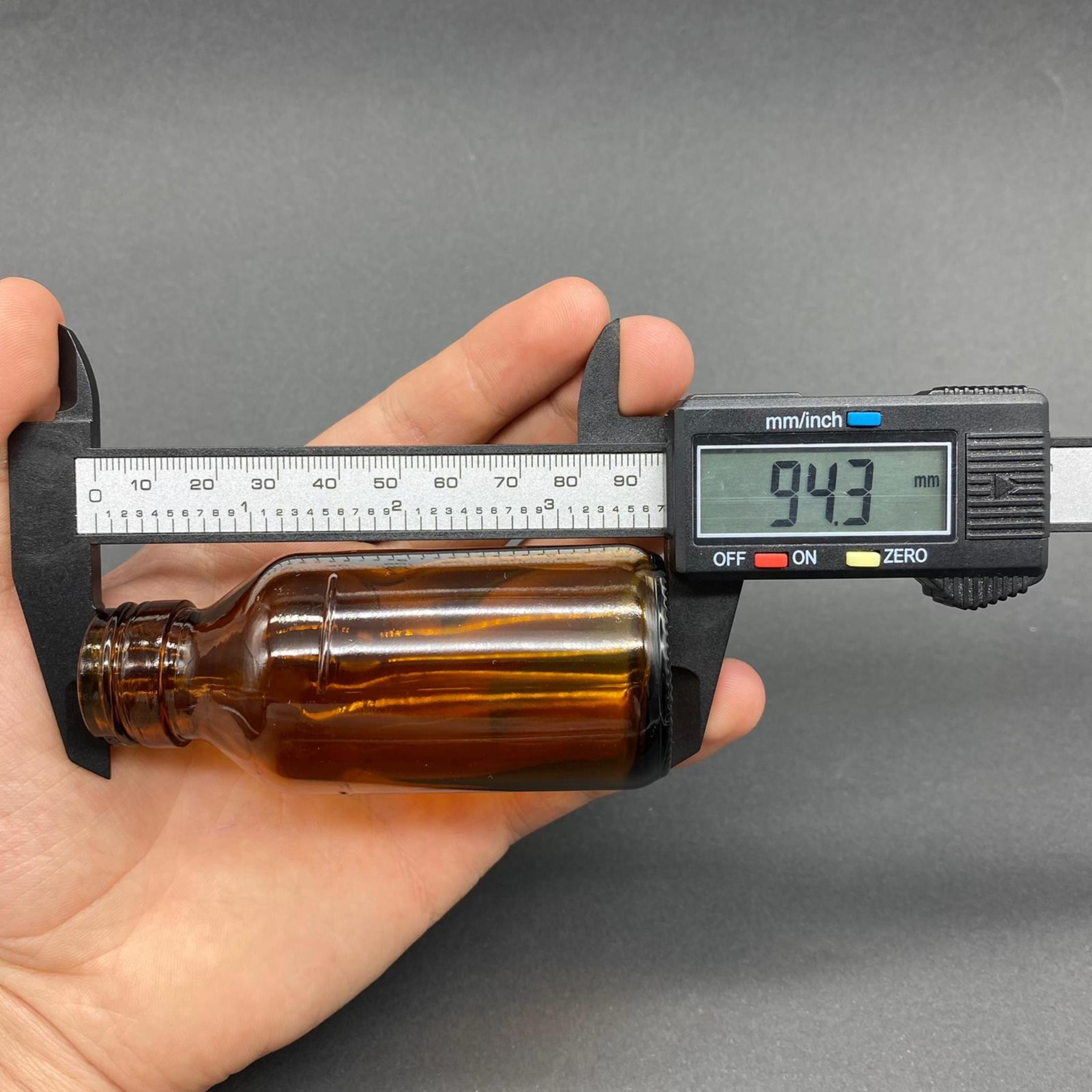 60 CC AMBER CAM ŞİŞE KAPAKSIZ (25 AĞIZ) - ŞİŞECAM ÜRÜN KODU: 717106