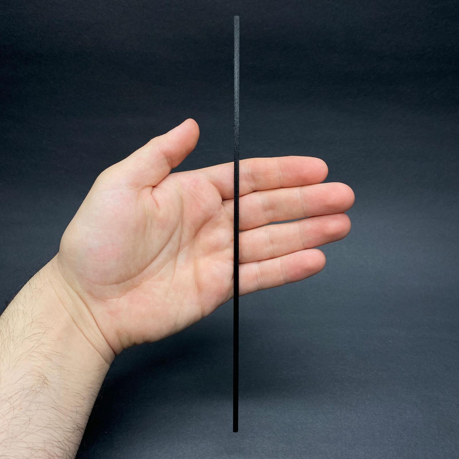 BAMBU KOKU ŞİŞESİ İÇİN SİYAH FİBER BAMBU ÇUBUK 24 CM (1 ADET) DİFÜZÖR  ÇUBUĞU - ODA PARFÜMÜ İÇİN AHŞAP ÇUBUK