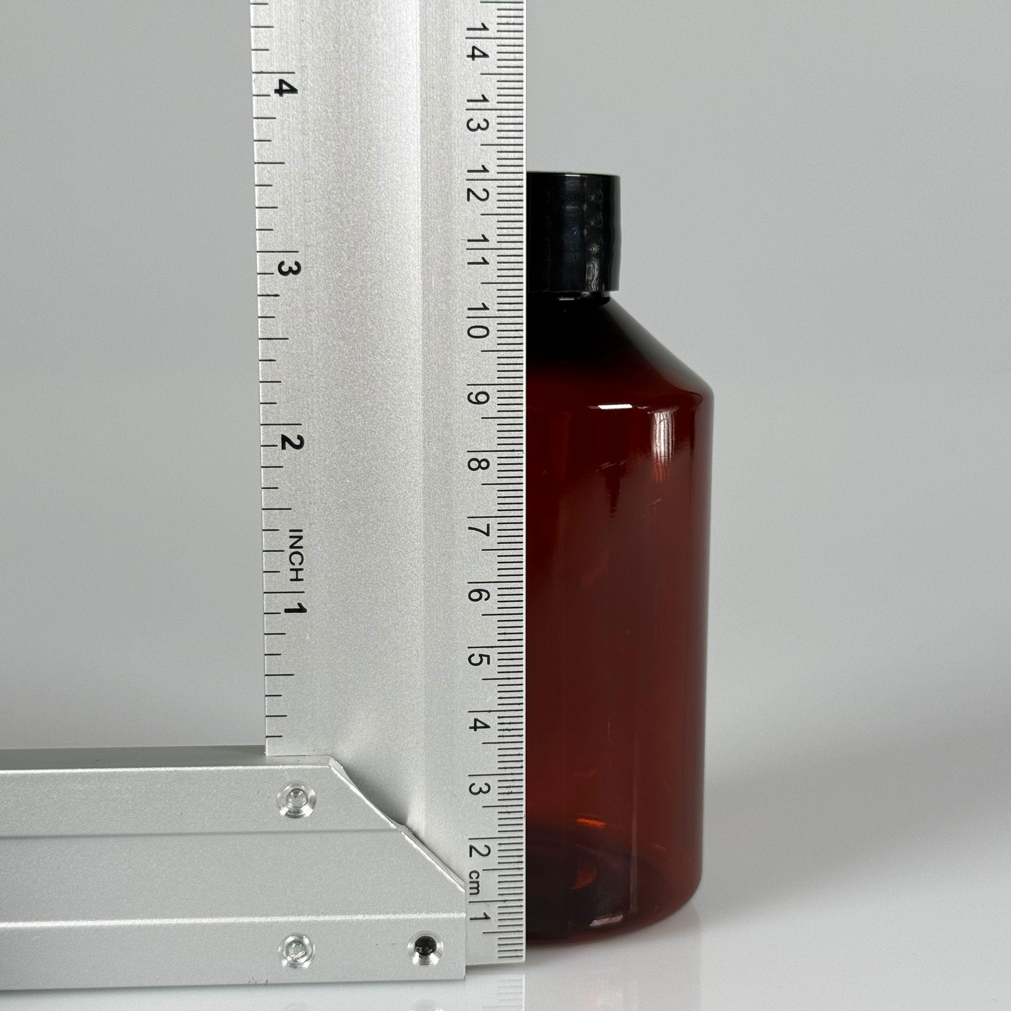 FLAKON ENJEKTÖR SERUM ŞİŞESİ - 250 ML ECZA PLASTİK PET ŞİŞE + VİDALI DELİKLİ KAPAK (ELLE ÇEVİREREK KAPANIR) + KAUÇUK BUTİL TIPA TAKIM