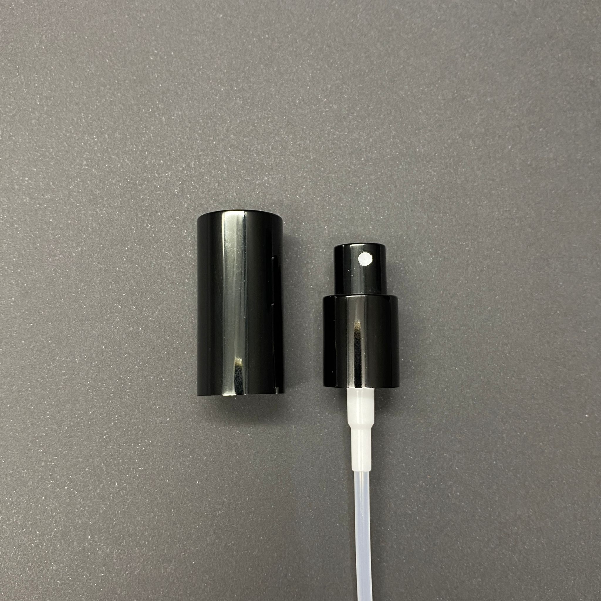 18 MM SPREY SİYAH METALE METAL LÜKS SPREY - METAL KAPAKLI VALF