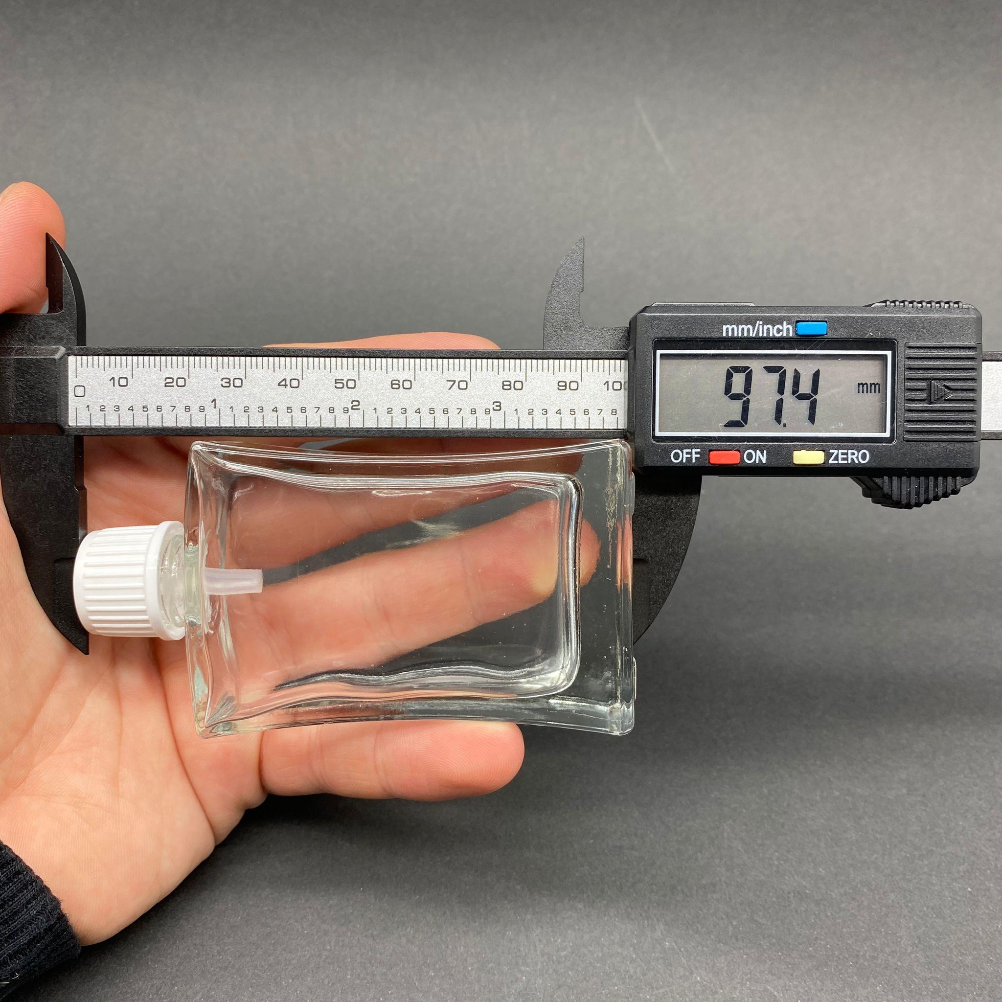 50 CC KÖŞELİ İÇTEN DAMLALIKLI - BEYAZ KAPAKLI CAM ŞİŞE - 50 ML YENİ İÇTEN DAMLALIKLI CAM ŞİŞE - 1. KALİTE İTHAL CAM