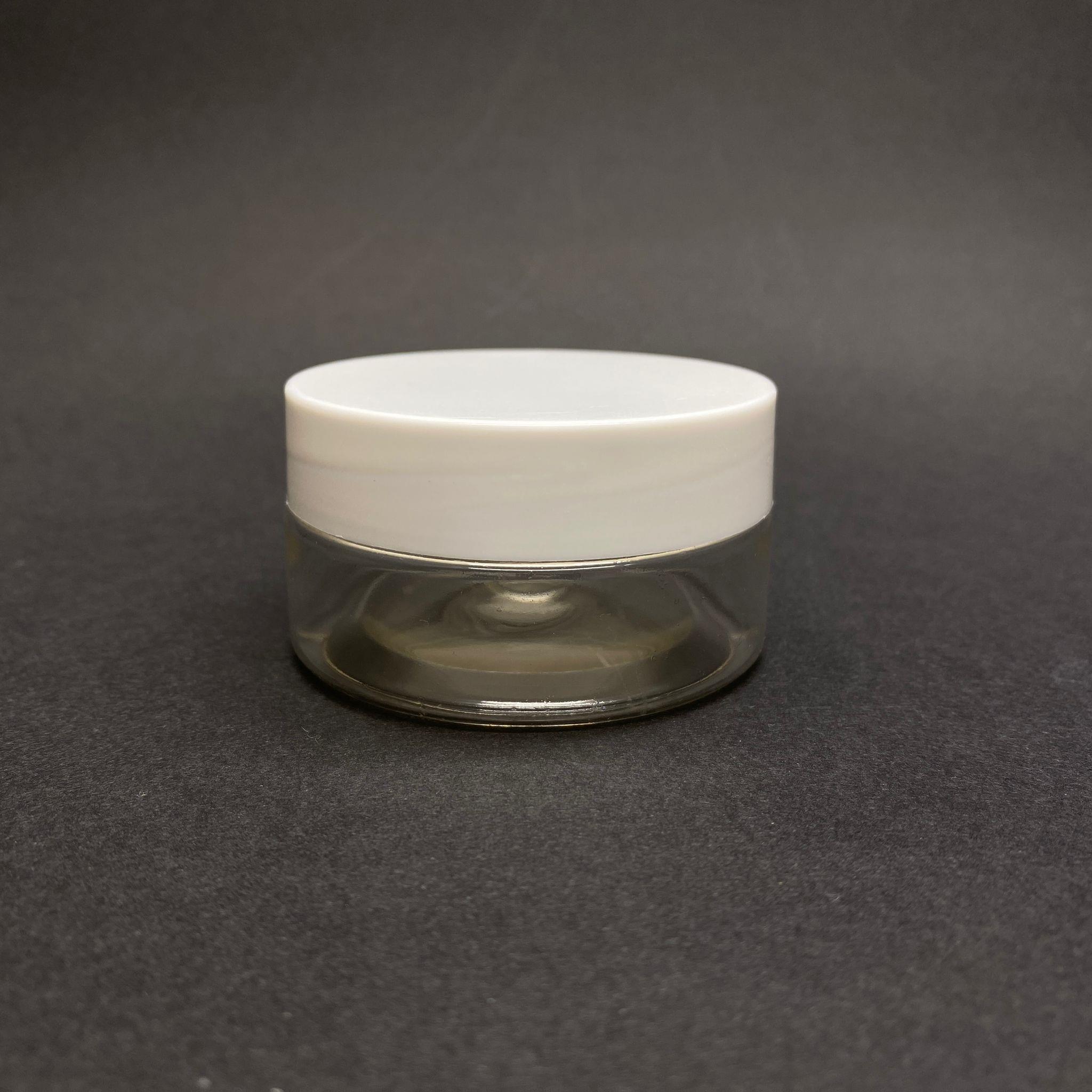 50 CC PET KAVANOZ- BEYAZ KAPAKLI - 50 ML PLASTİK KAVANOZ - KREM KAVANOZU