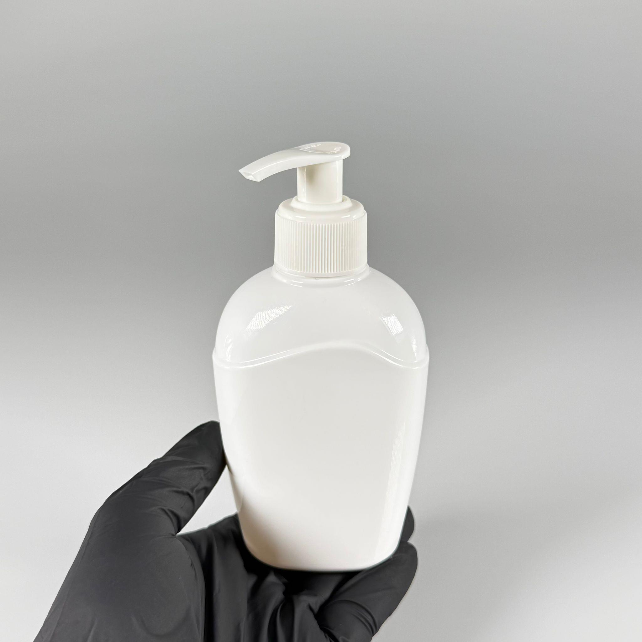 250 CC YASSI TOMBUL BEYAZ ŞAMPUAN ŞİŞESİ BEYAZ POMPALI  - 250 ML BOŞ ŞAMPUAN ŞİŞESİ