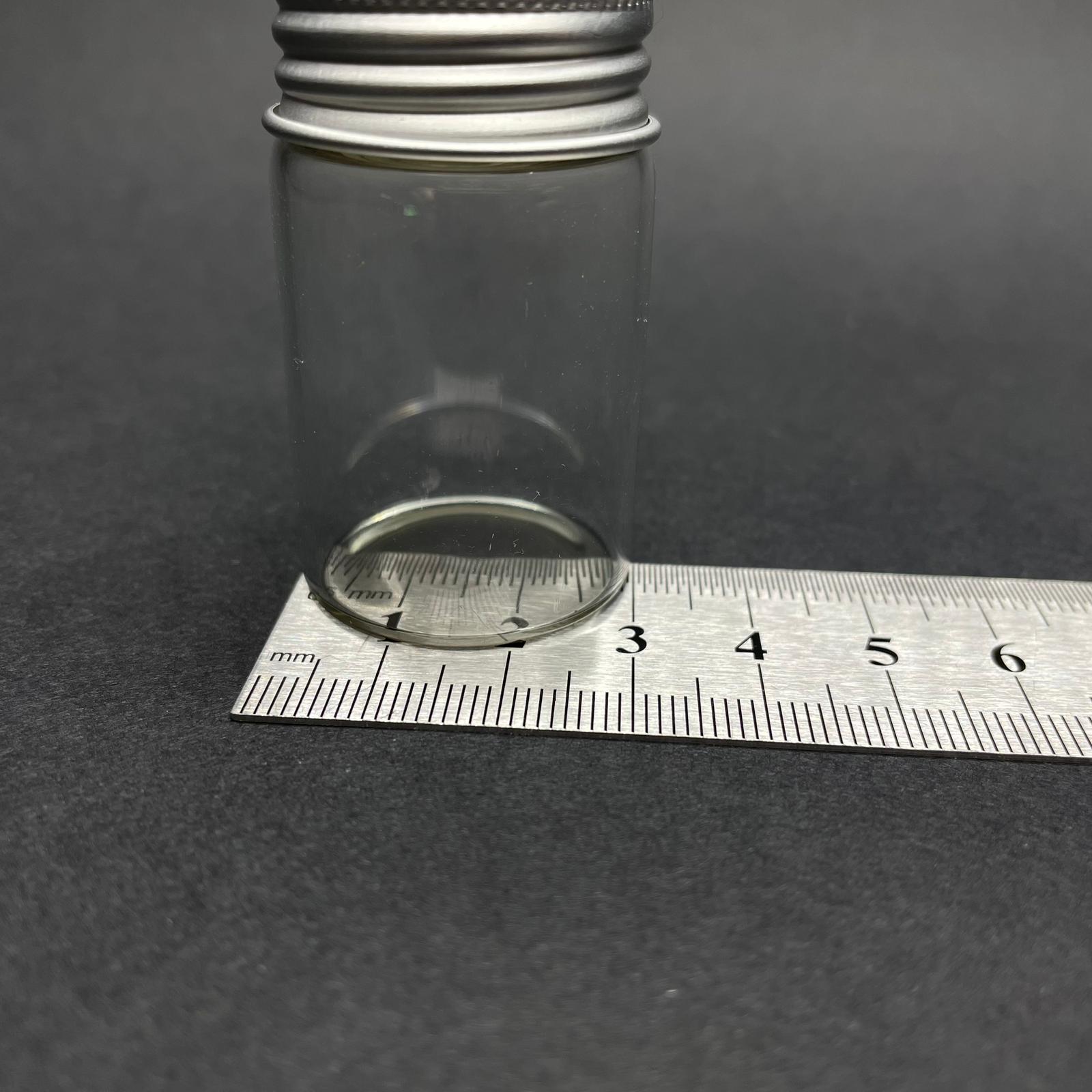 20 CC METAL KAPAKLI CAM KAVANOZ - 20 ML METAL KAPAKLI CAM KAVANOZ - MİNİK KAVANOZ 30x50 MM