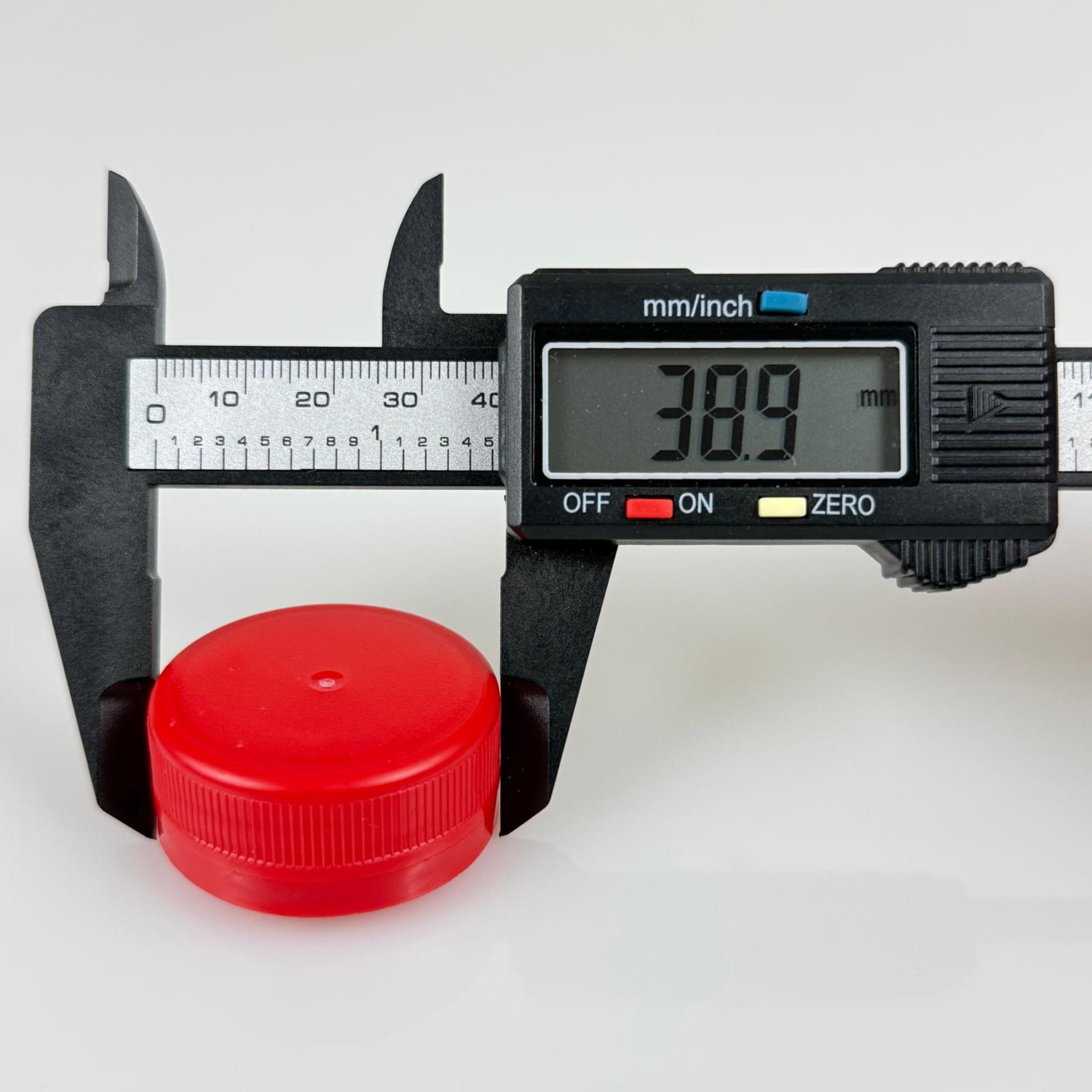 BERİCAP PLASTİK KAPAK SK 38 16-2 S2 MK  KIRMIZI 0812 (PLV) - 38 MM