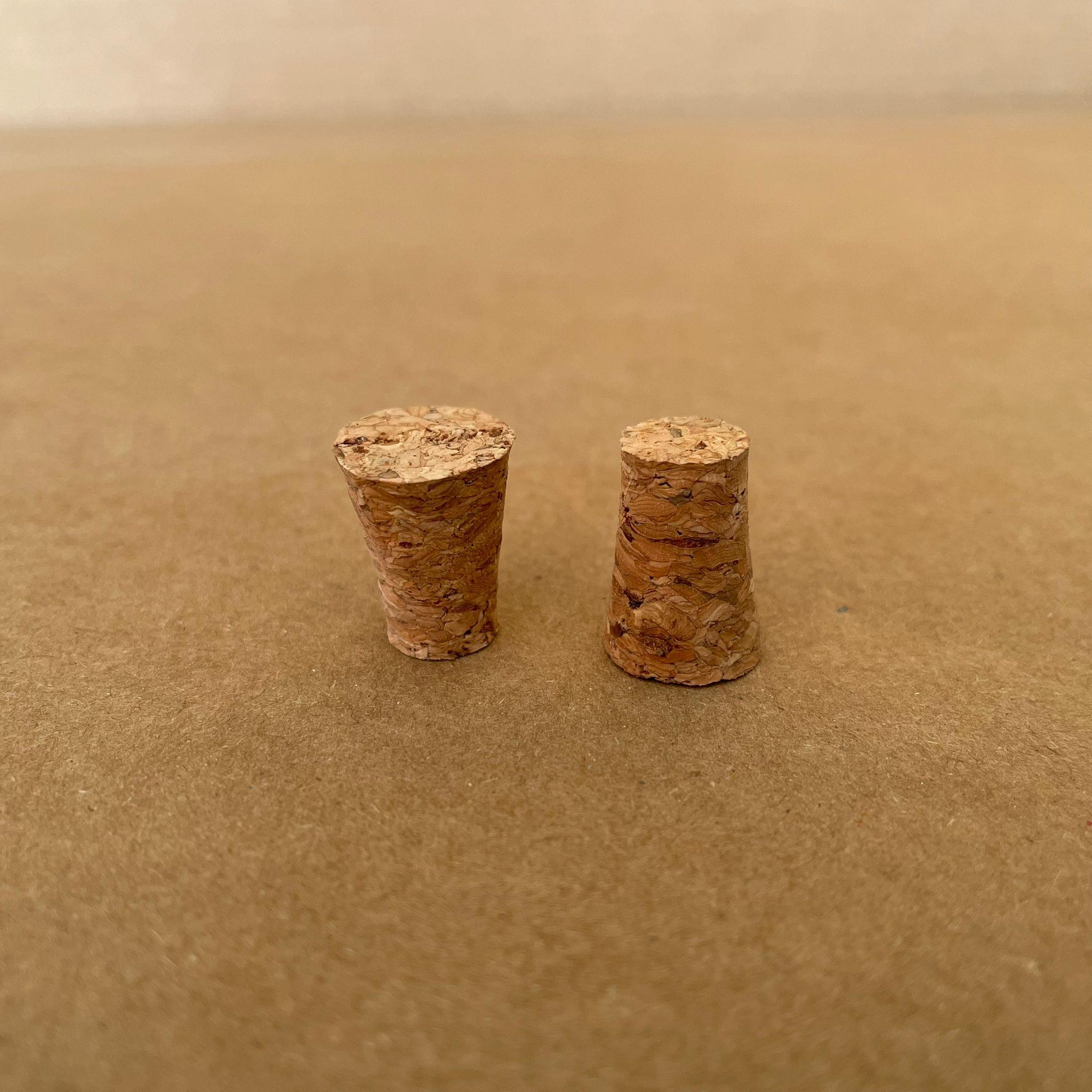 18 MM CAM ŞİŞE UYUMLU MANTAR TIPA - 18 AĞIZ DROPPER ŞİŞELER İÇİN MANTAR TIPA