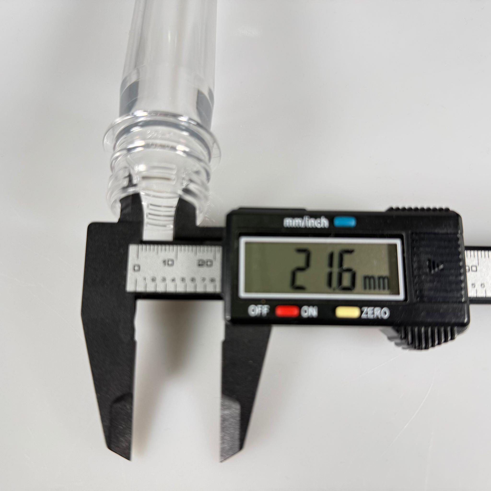 16 CM TÜP - 45 CC UZUN KALIN (51 GR) PET ŞİŞE  - 28 AĞIZ KAPAKSIZ  - VANİLYA ÇUBUĞU, BAHARAT, DENEY TÜPÜ, AYAKKABI BAĞCIĞI VB İÇİN PLASTİK TÜP