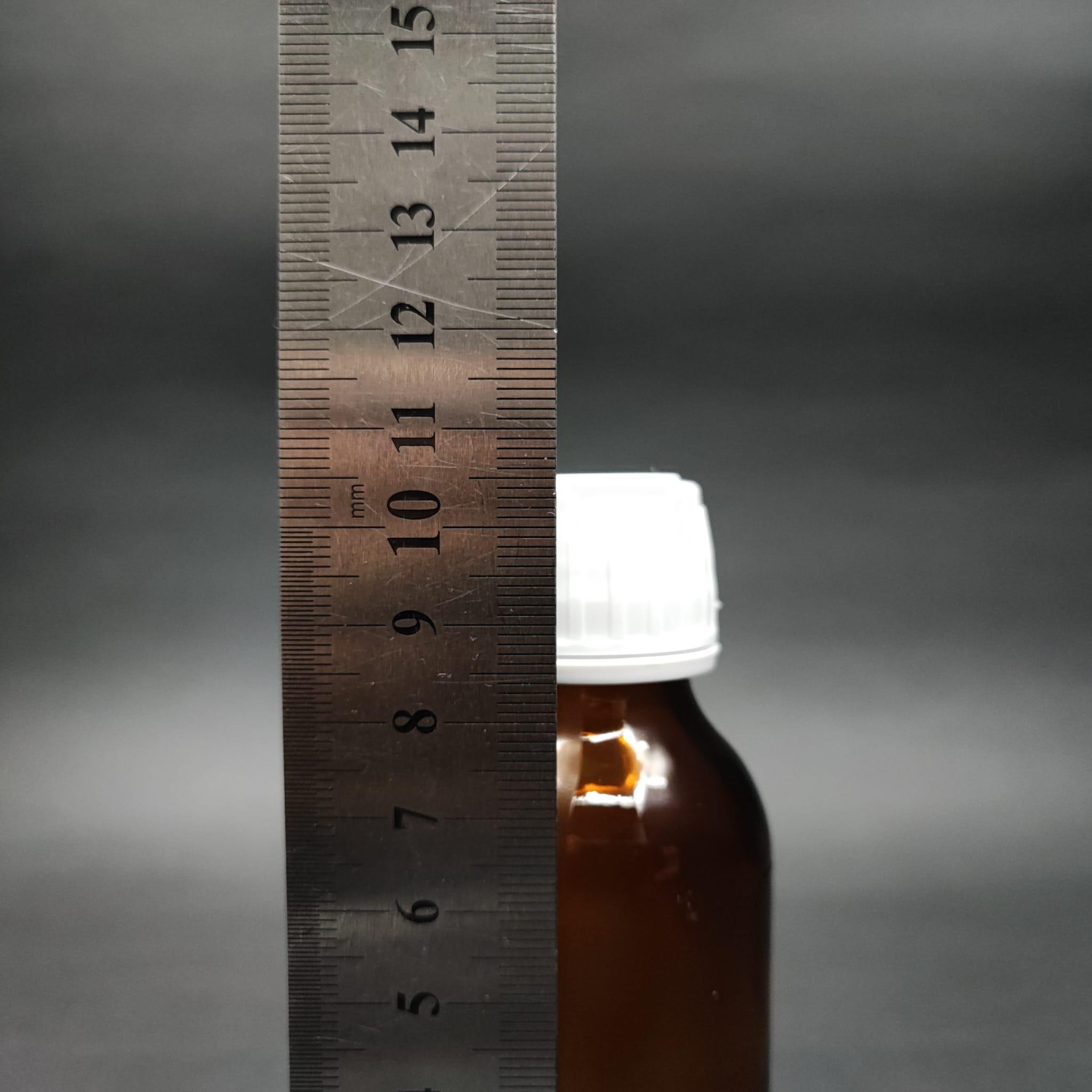75 ML DOLUMU KOLAY, GENİŞ AĞIZLI İÇTEN DAMLALIKLI ŞİŞE (25 MM AĞIZ)  - 75 CC BEYAZ KİLİTLİ DAMLALIKLI CAM ECZA ŞİŞESİ - AMBER KAHVERENGİ