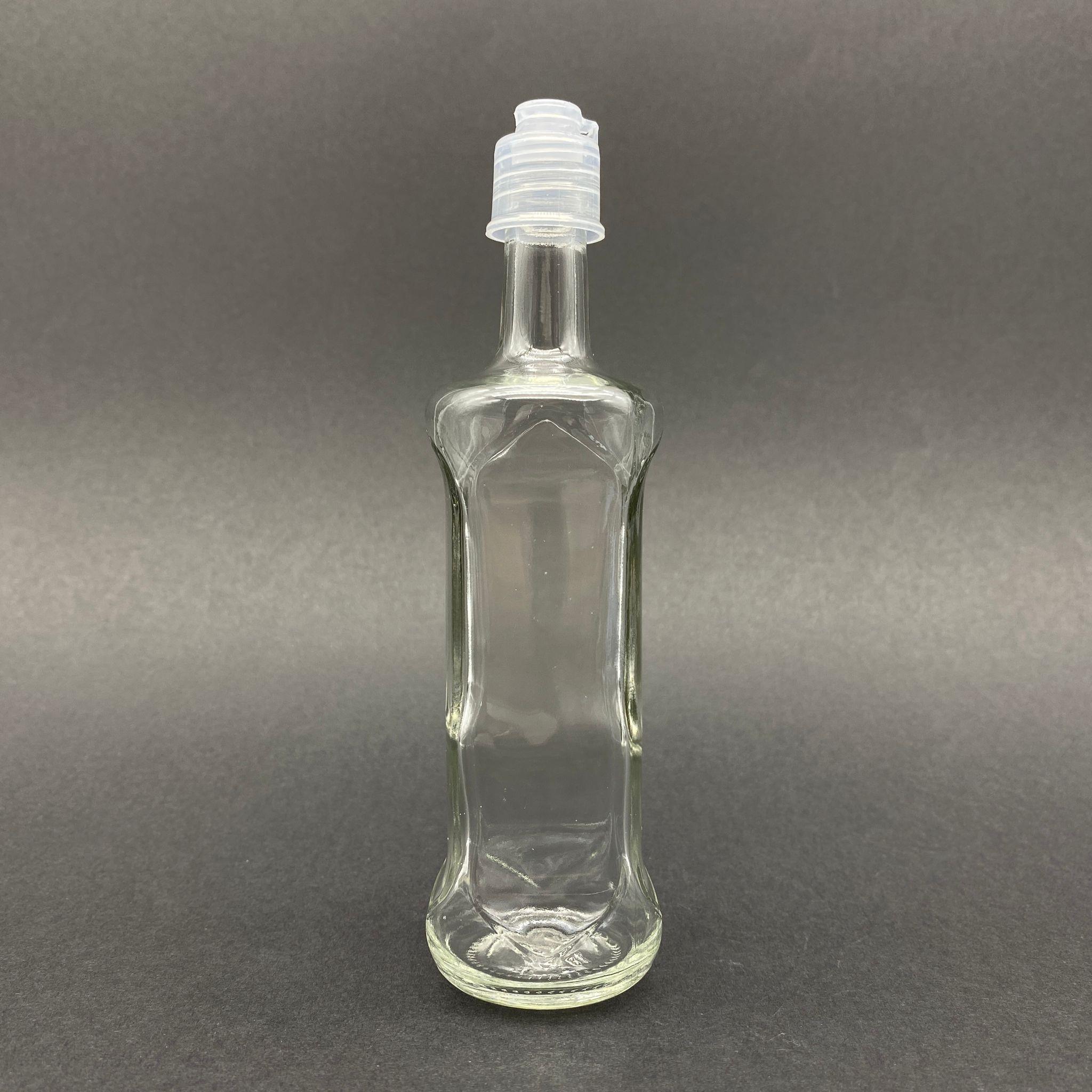 100 CC DORİKA SOS ŞİŞESİ - AKITICILI FLİPTOP KAPAKLI - 100 ML CAM ACI SOS ŞİŞESİ