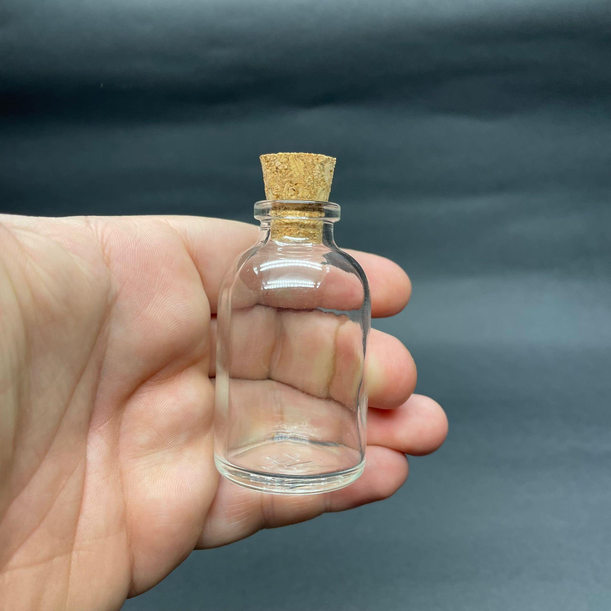 30 CC MANTAR TIPALI CAM ŞİŞE - MANTAR TIPALI CAM ŞİŞE 30 ML MANTARLI CAM ŞİŞE