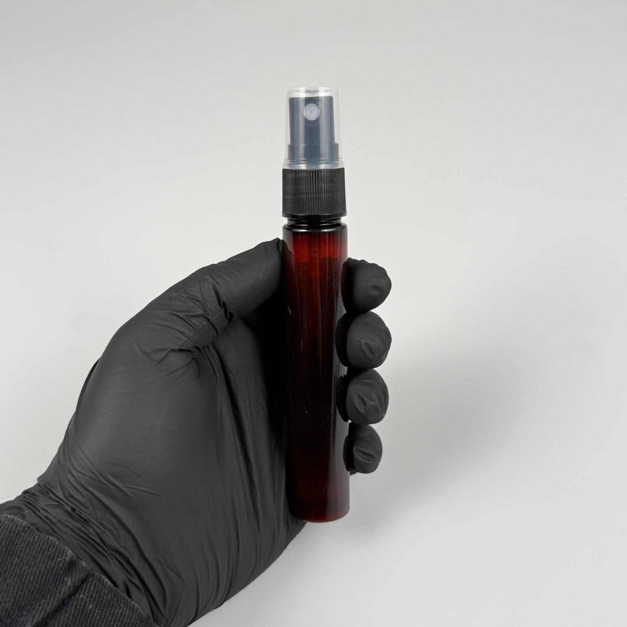 30 CC TÜP ŞİŞE PLASTİK - SİYAH SPREYLİ - 30 ML PET KALEM PARFÜM ŞİŞESİ - AMBER