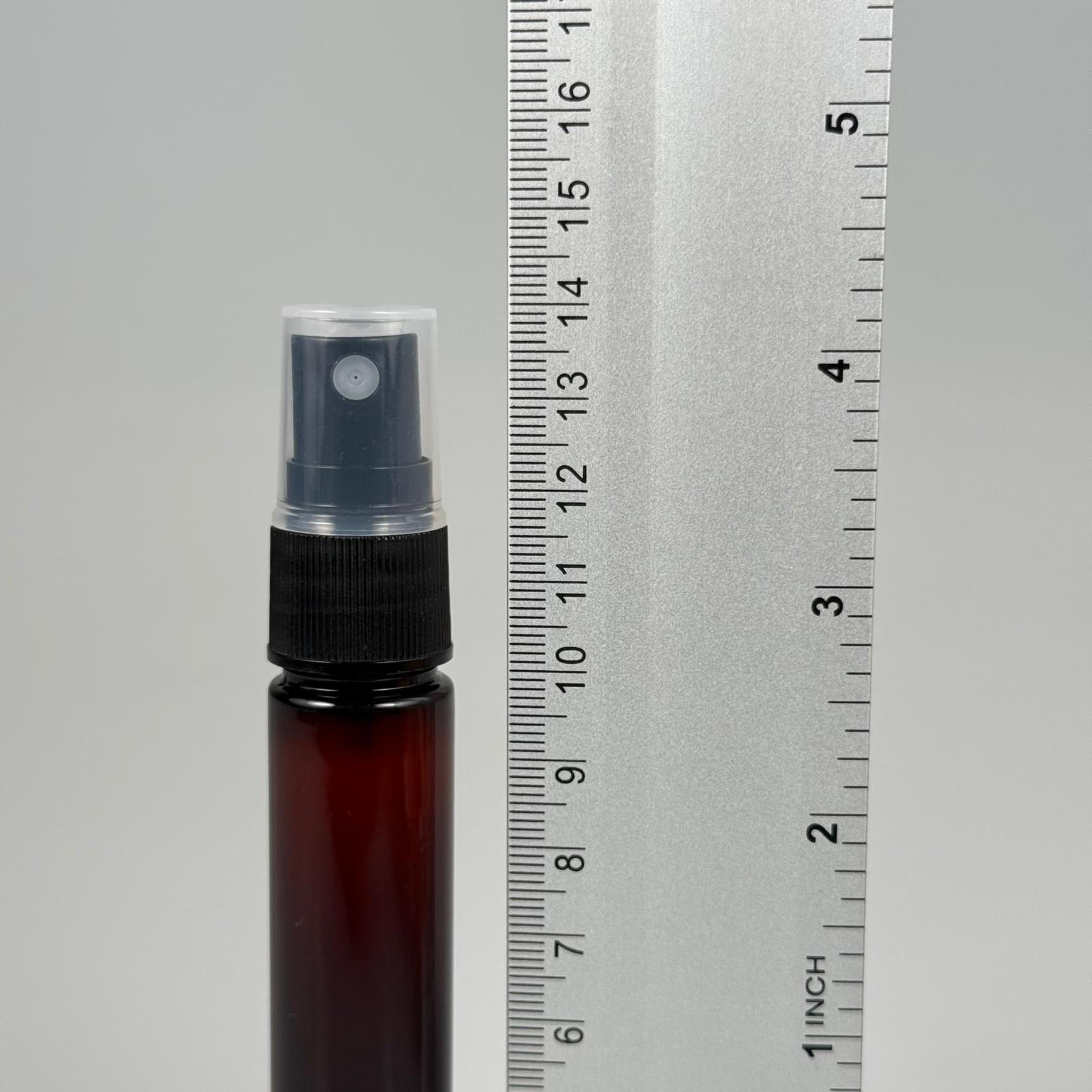 30 CC TÜP ŞİŞE PLASTİK - SİYAH SPREYLİ - 30 ML PET KALEM PARFÜM ŞİŞESİ - AMBER